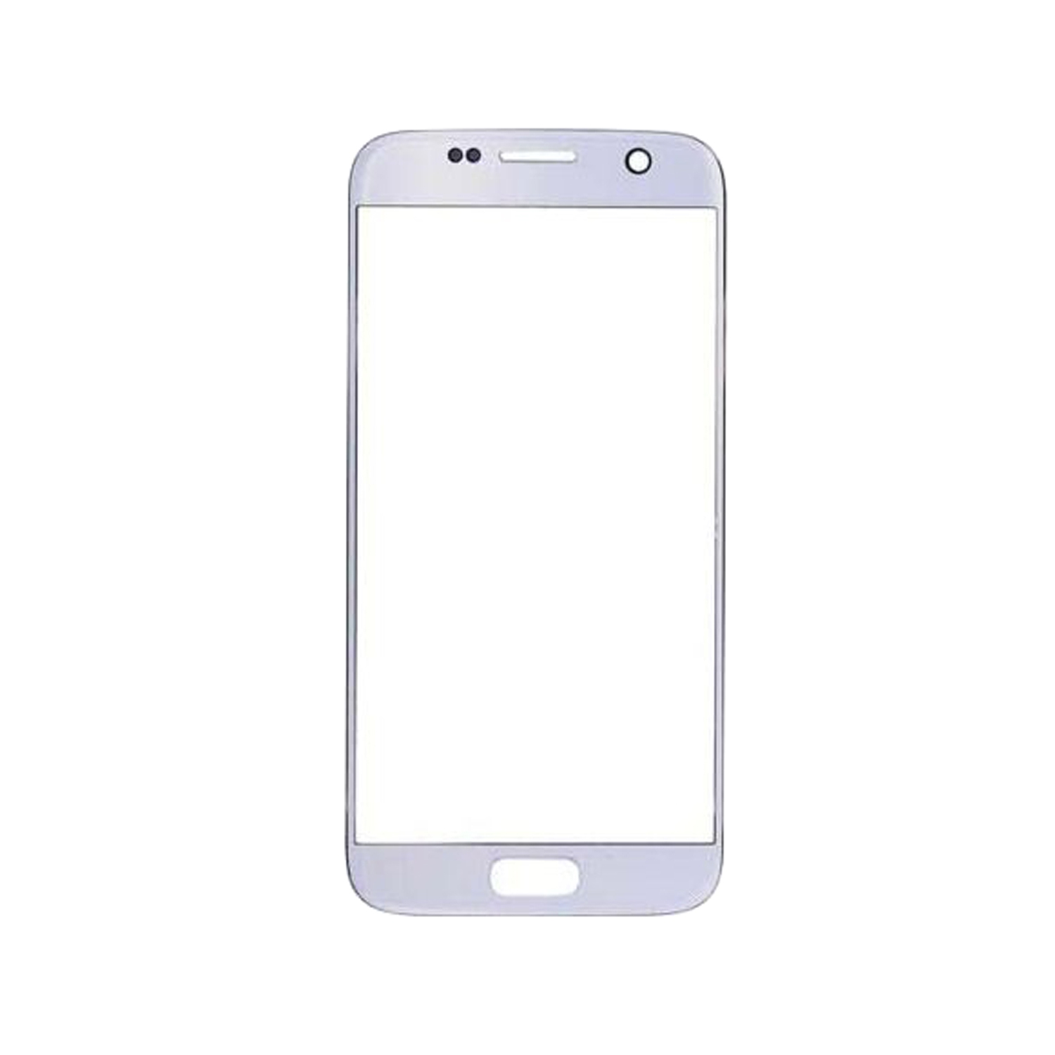 Samsung Galaxy S7 Edge G935W8 Top Glass Upper Glass Replacement - Silver