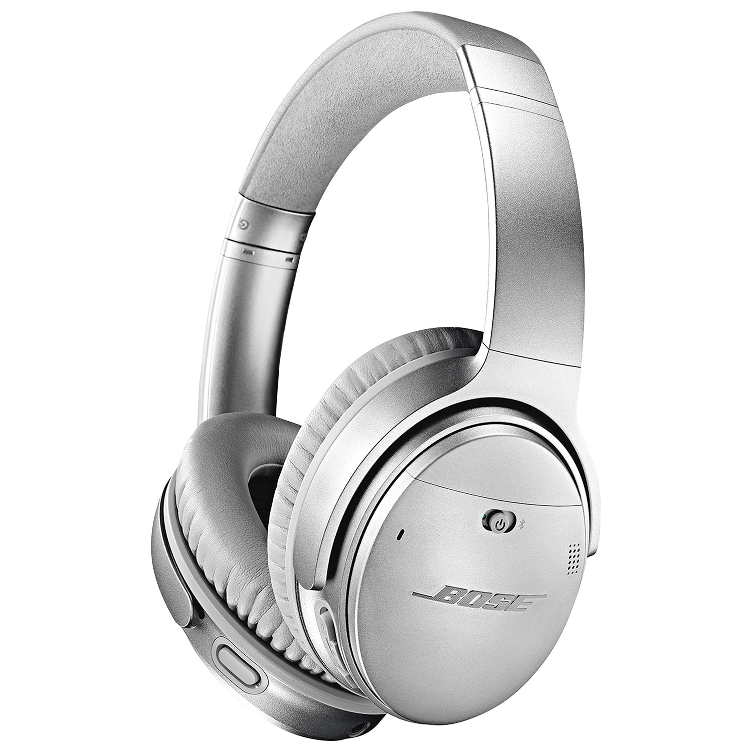 Bose QuietComfort 35 II Over-Ear Noise Cancelling Bluetooth Headphones - Silver