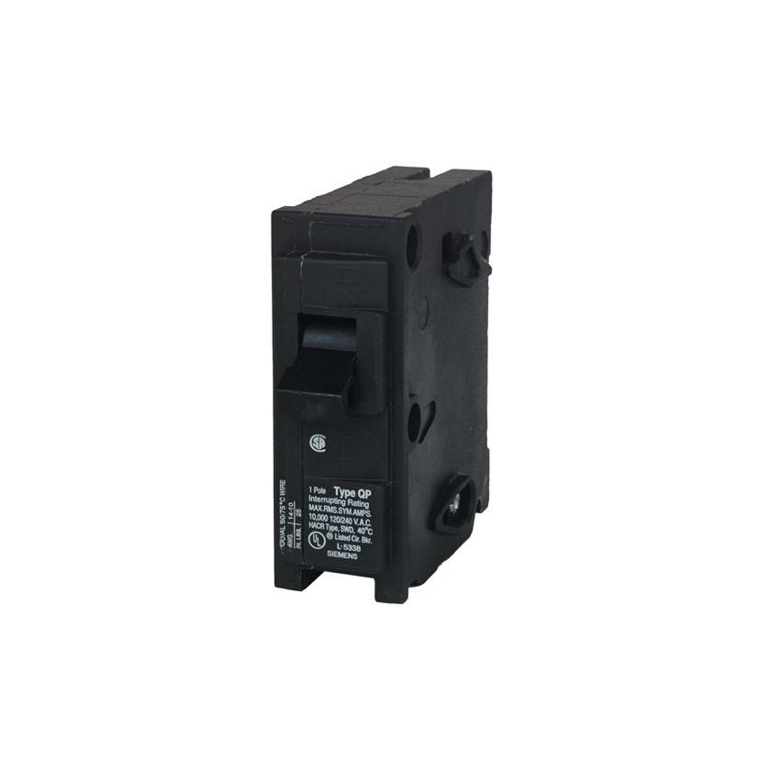 Siemens 30 Amp Single Pole Circuit Breaker Q130