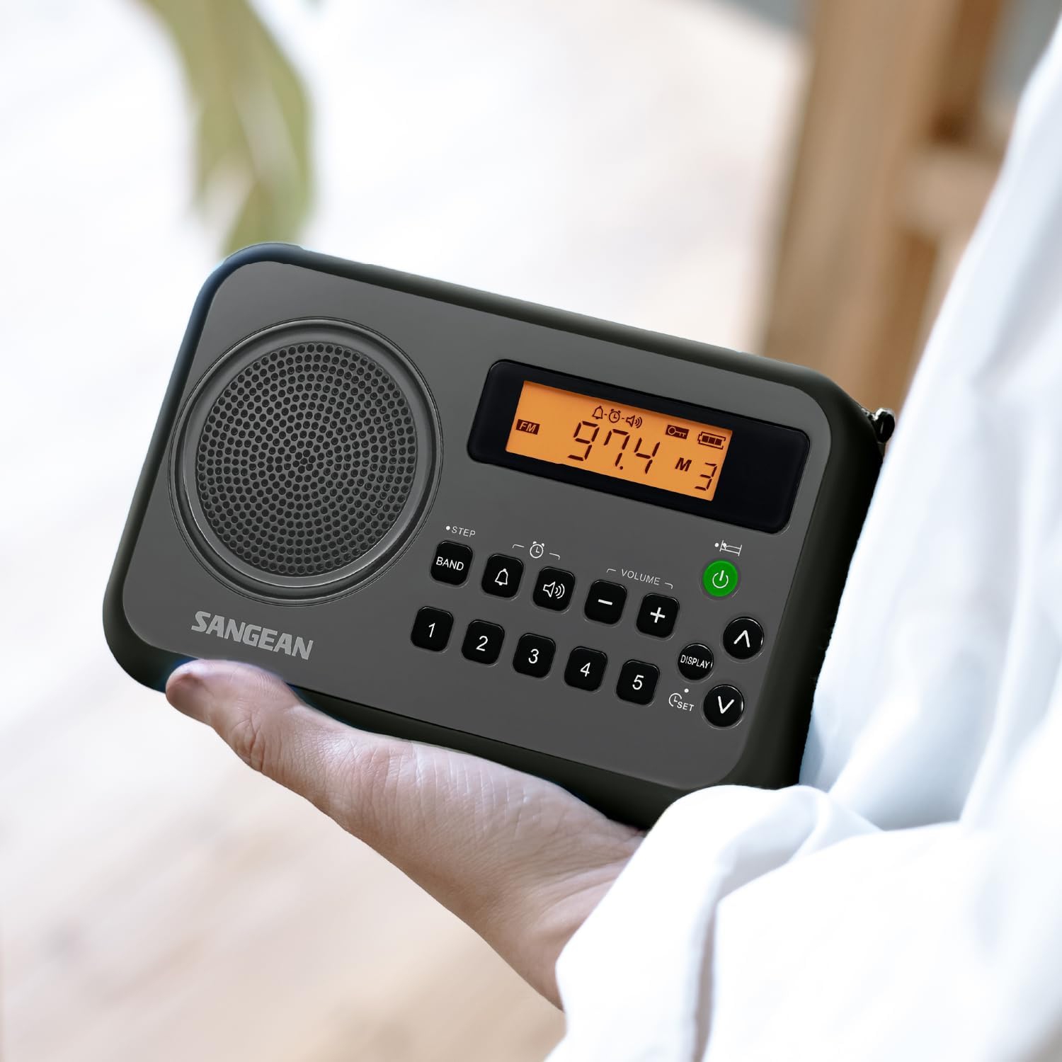 Sangean PR-D18BK Portable Digital Radio