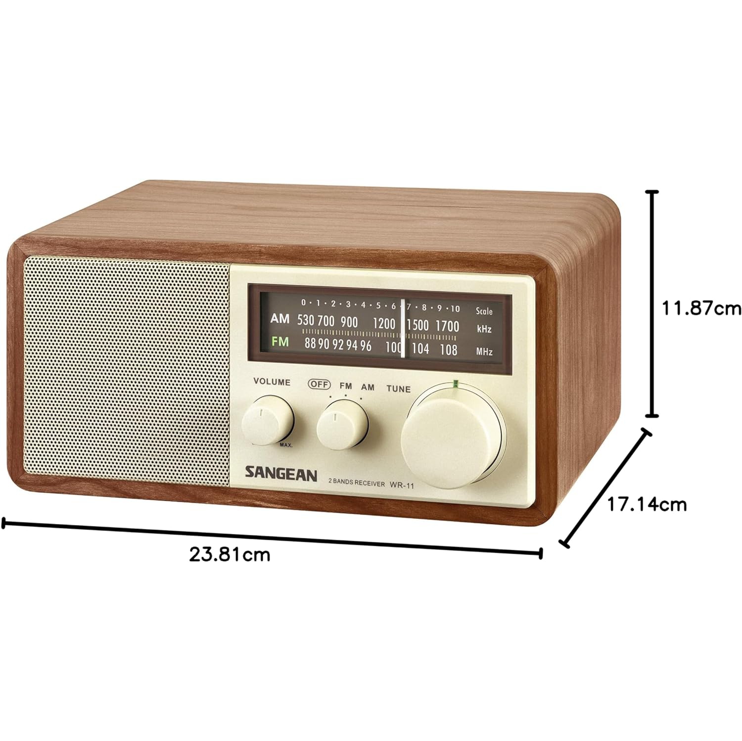 Sangean WR-11 AM/FM Table Top Radio