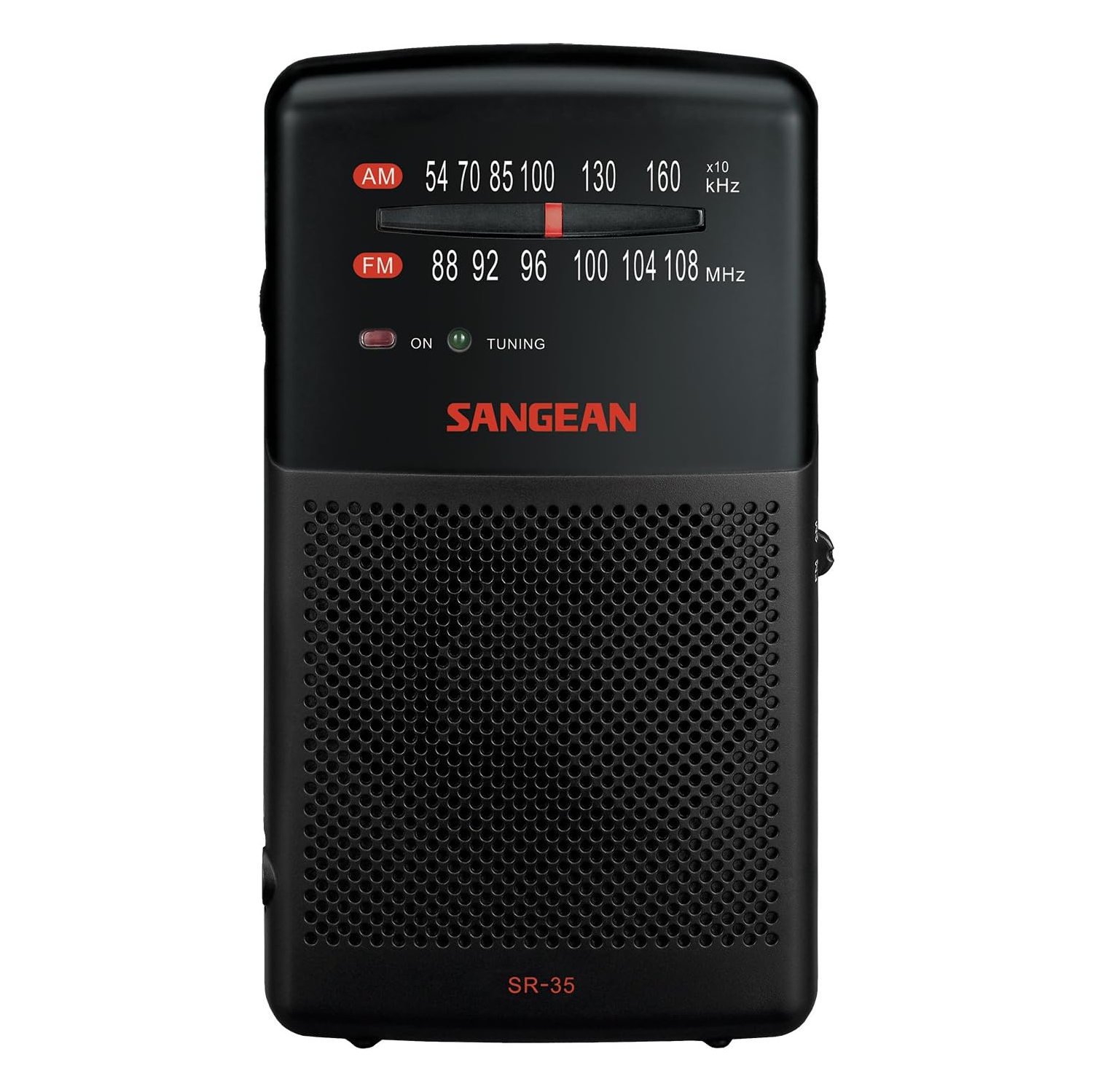 Radio de poche analogique AM/FM SR-35 de Sangean