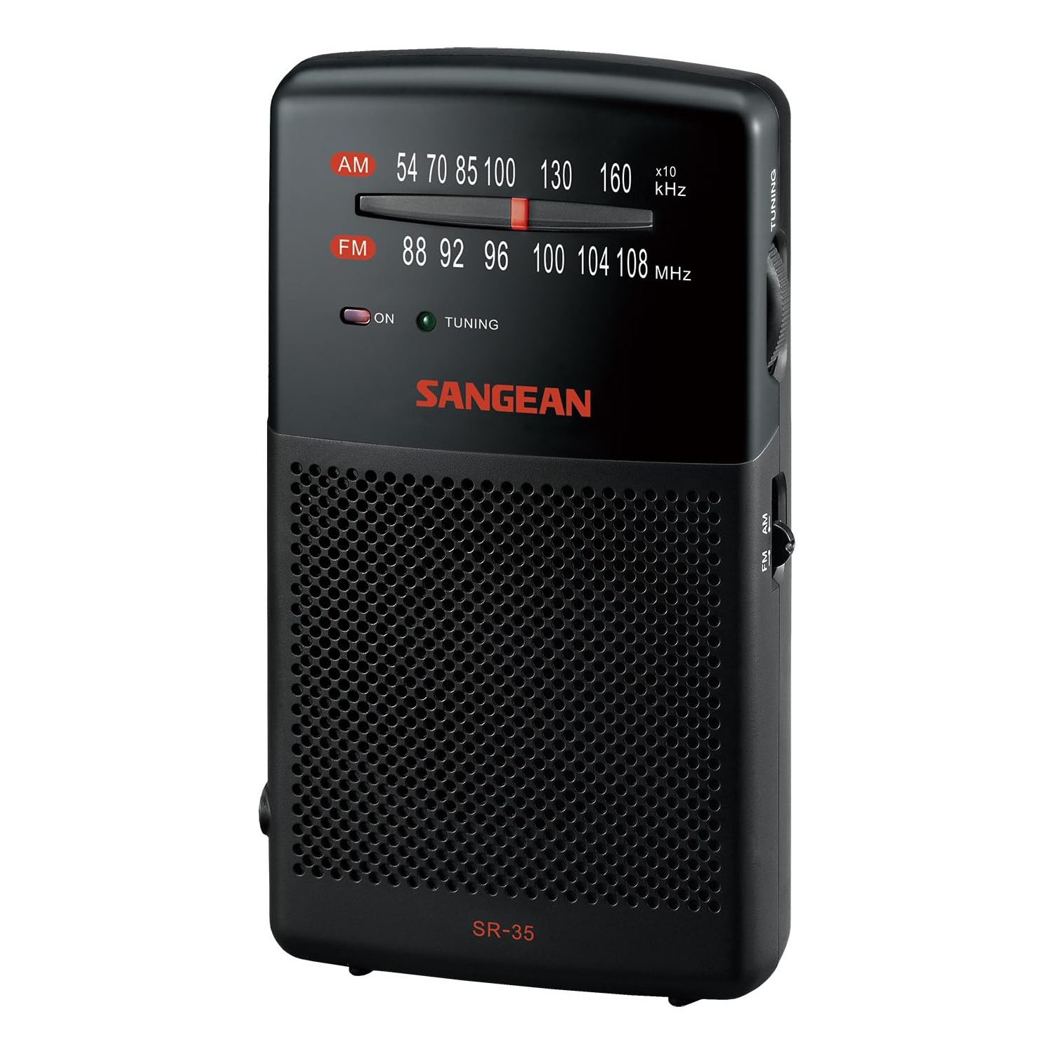 Radio de poche analogique AM/FM SR-35 de Sangean