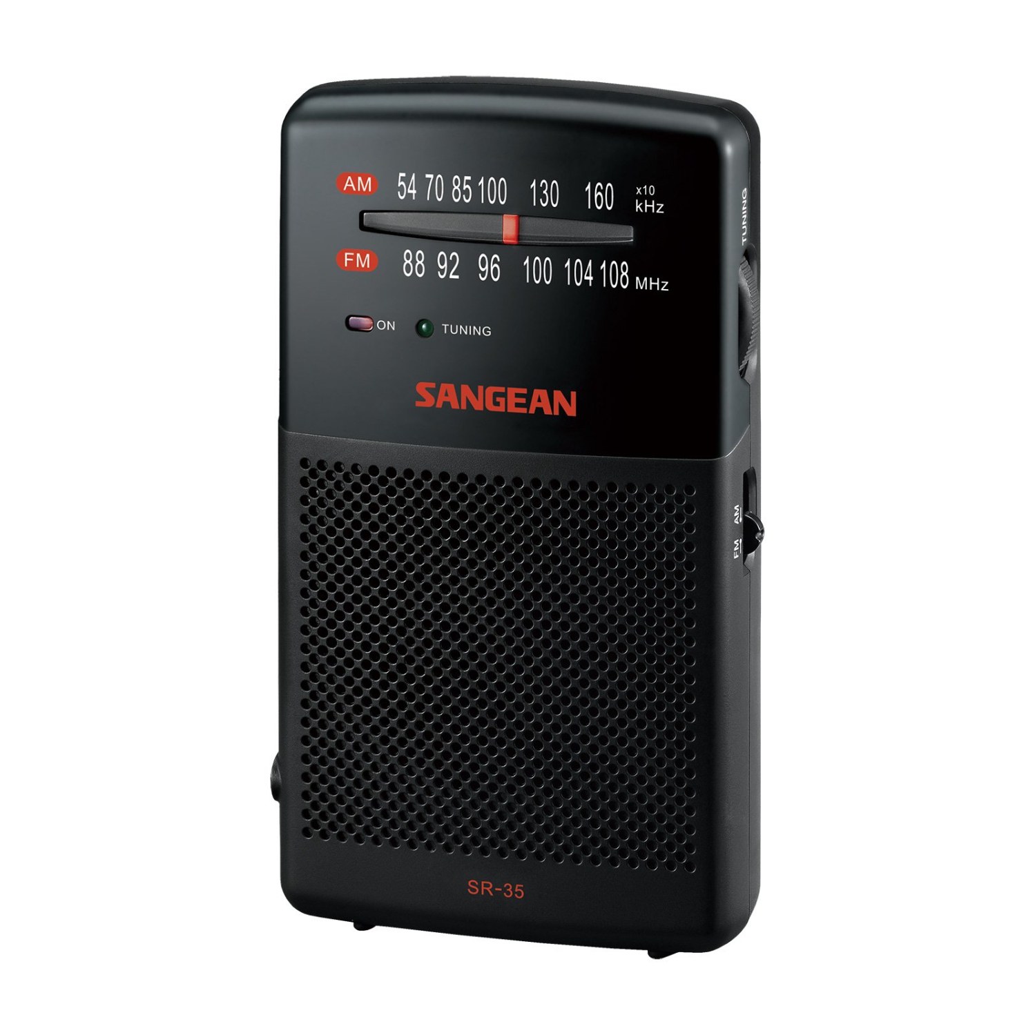 Radio de poche analogique AM/FM SR-35 de Sangean