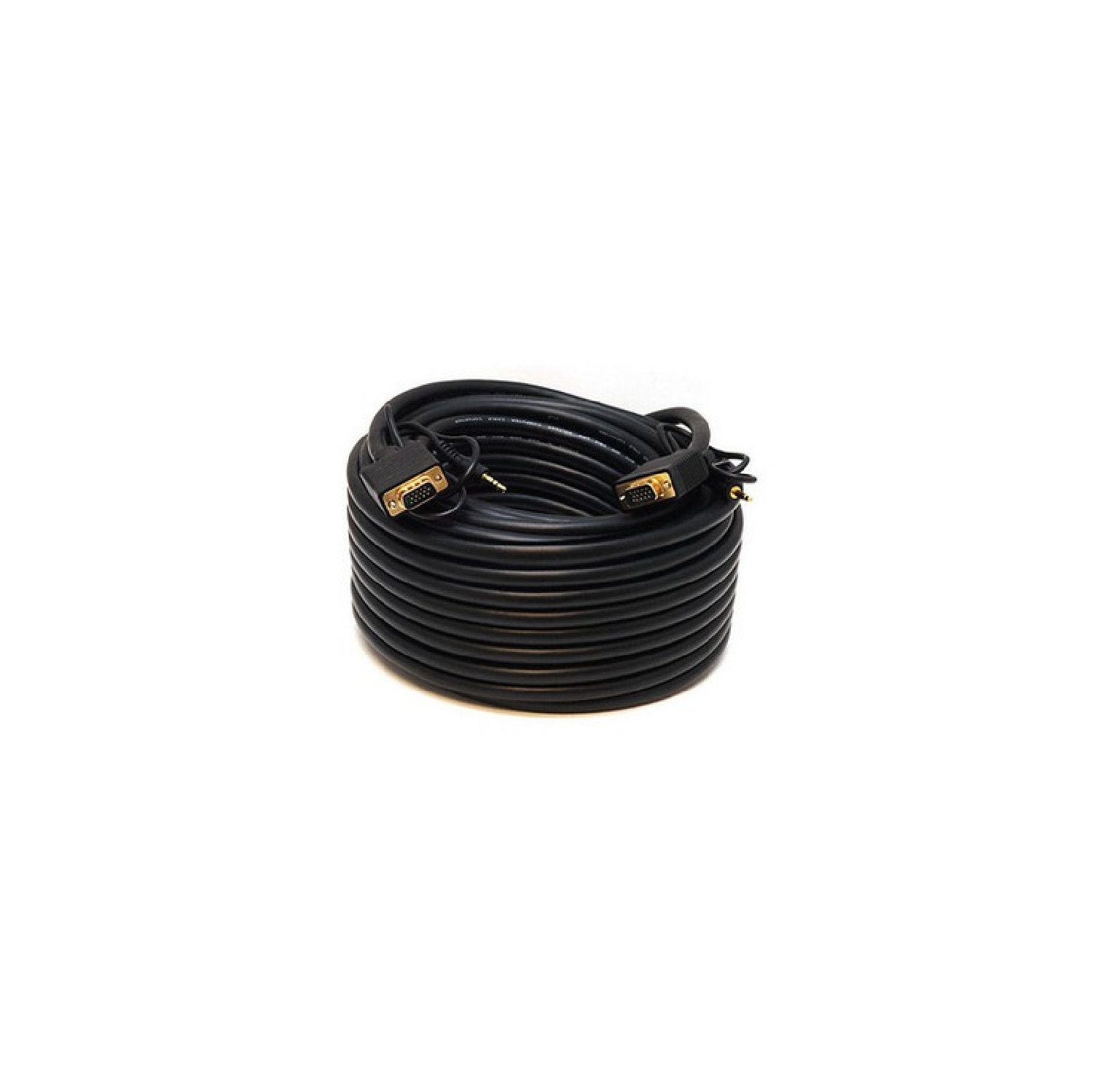 Monoprice 5363 75 ft. Super Rated Cable With Stereo Audio And Triple Shielding Gold Plated