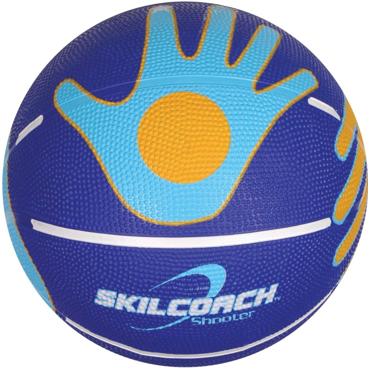 Baden Skilcoach Training Learner Basketball - Coaching Size 5 Ball, Blue