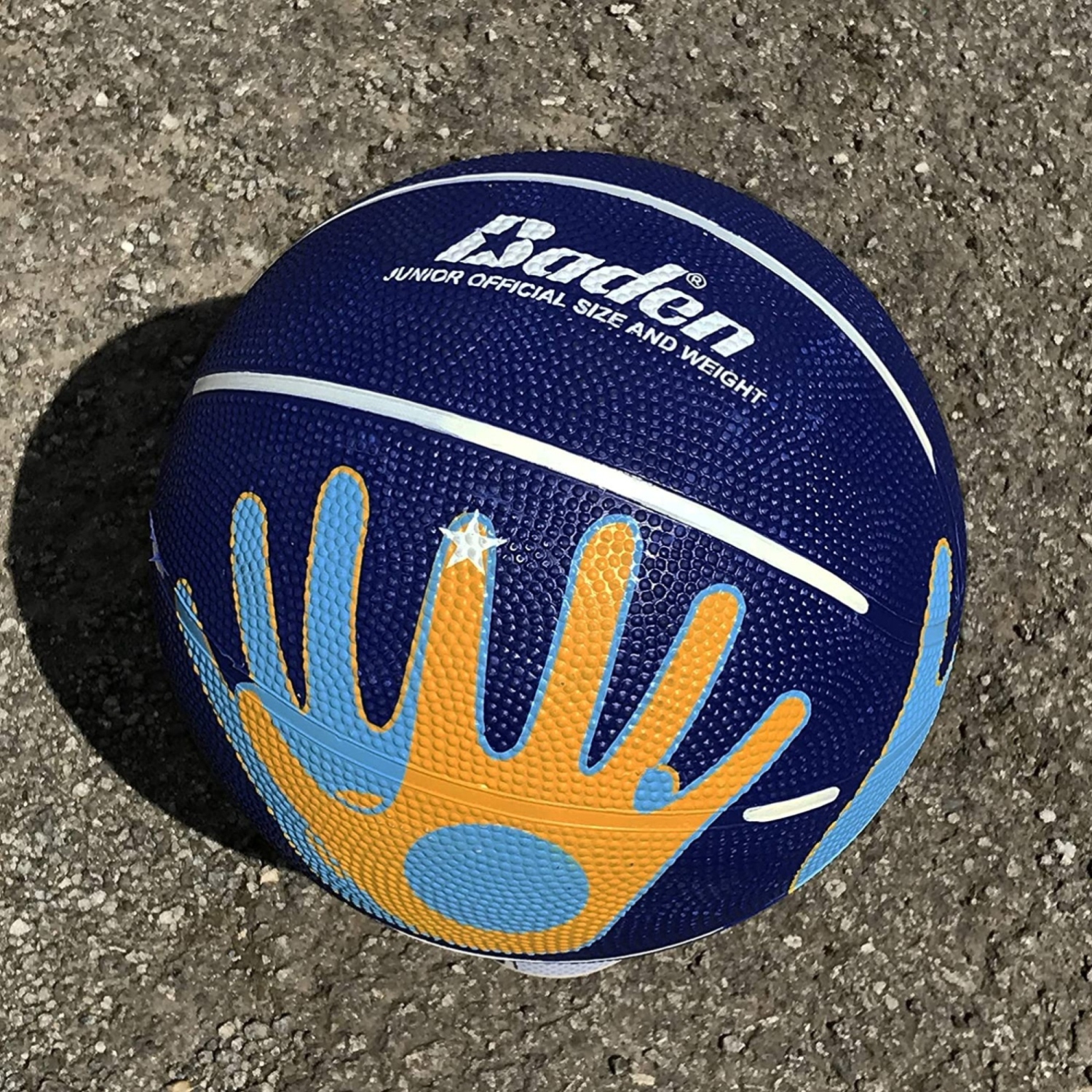 Baden Skilcoach Training Learner Basketball - Coaching Size 5 Ball, Blue