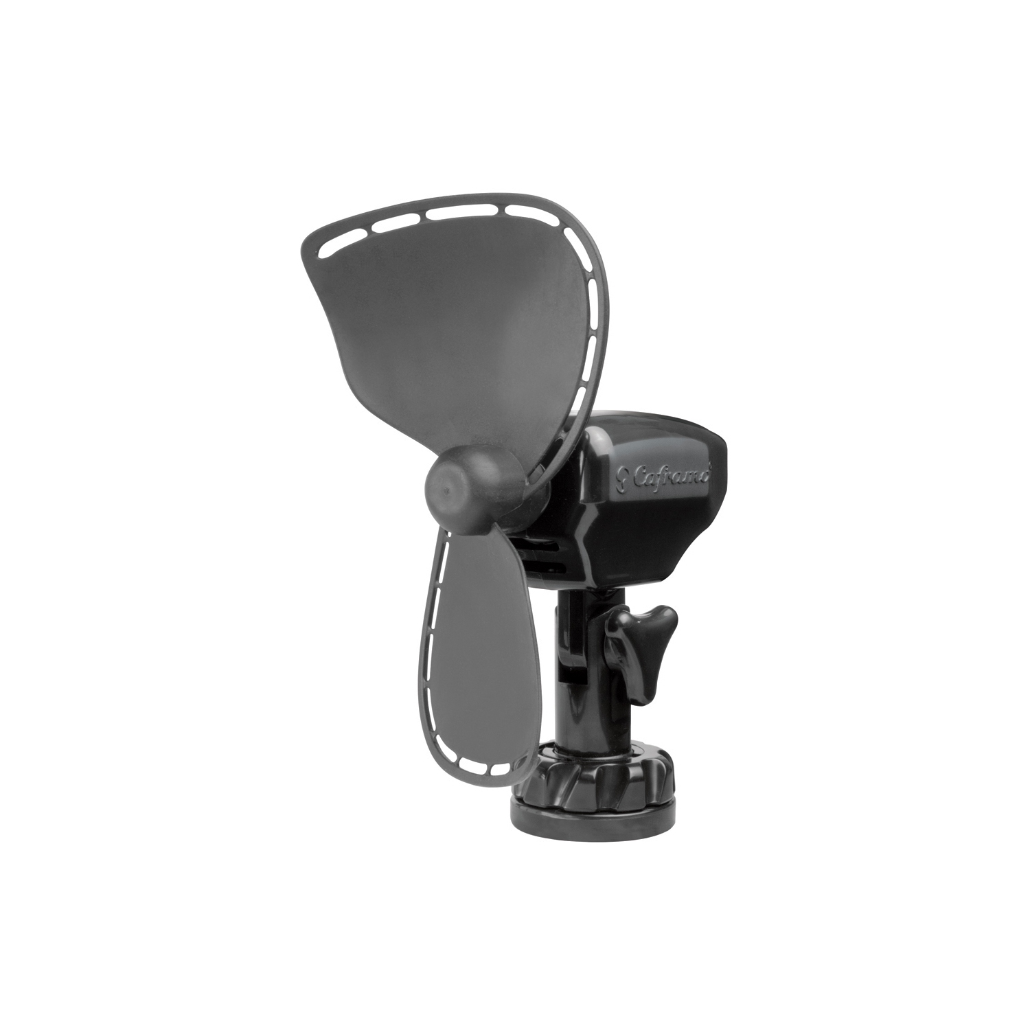 Caframo 747DCBCS 12V 2-Speed 7 in. Fan with Lighter Plug - Black