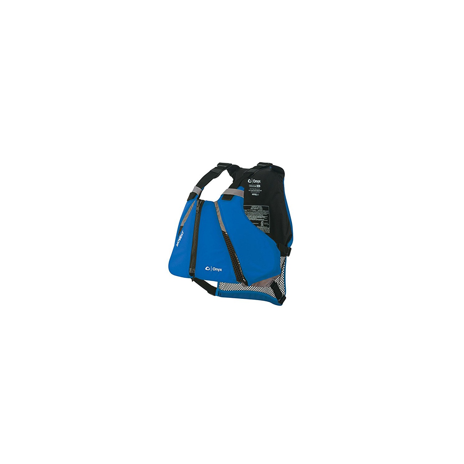 Onyx Outdoor 122000-500-020-16 MoveVent Curve Paddle Sports Life Vest Blue - Extra Small & Small
