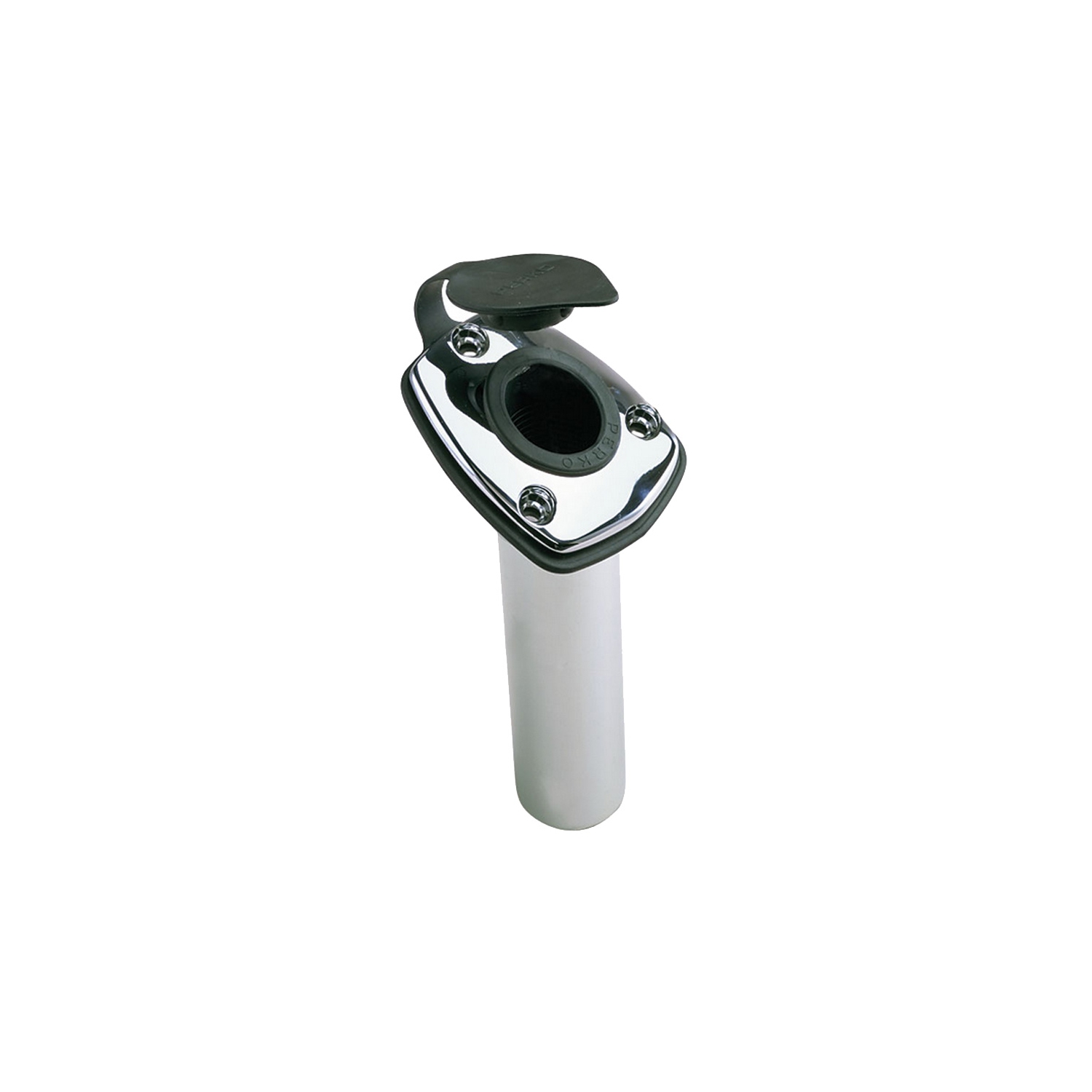 Perko 1205DP0CHR Fishing Rod Holder - Angled Flush Mount