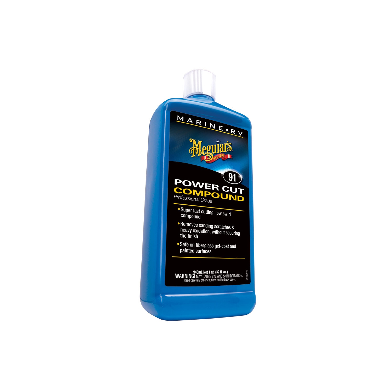 Meguiars M9132 Marine - Rv Pro Grade Power Cut Compound - 32 Oz.