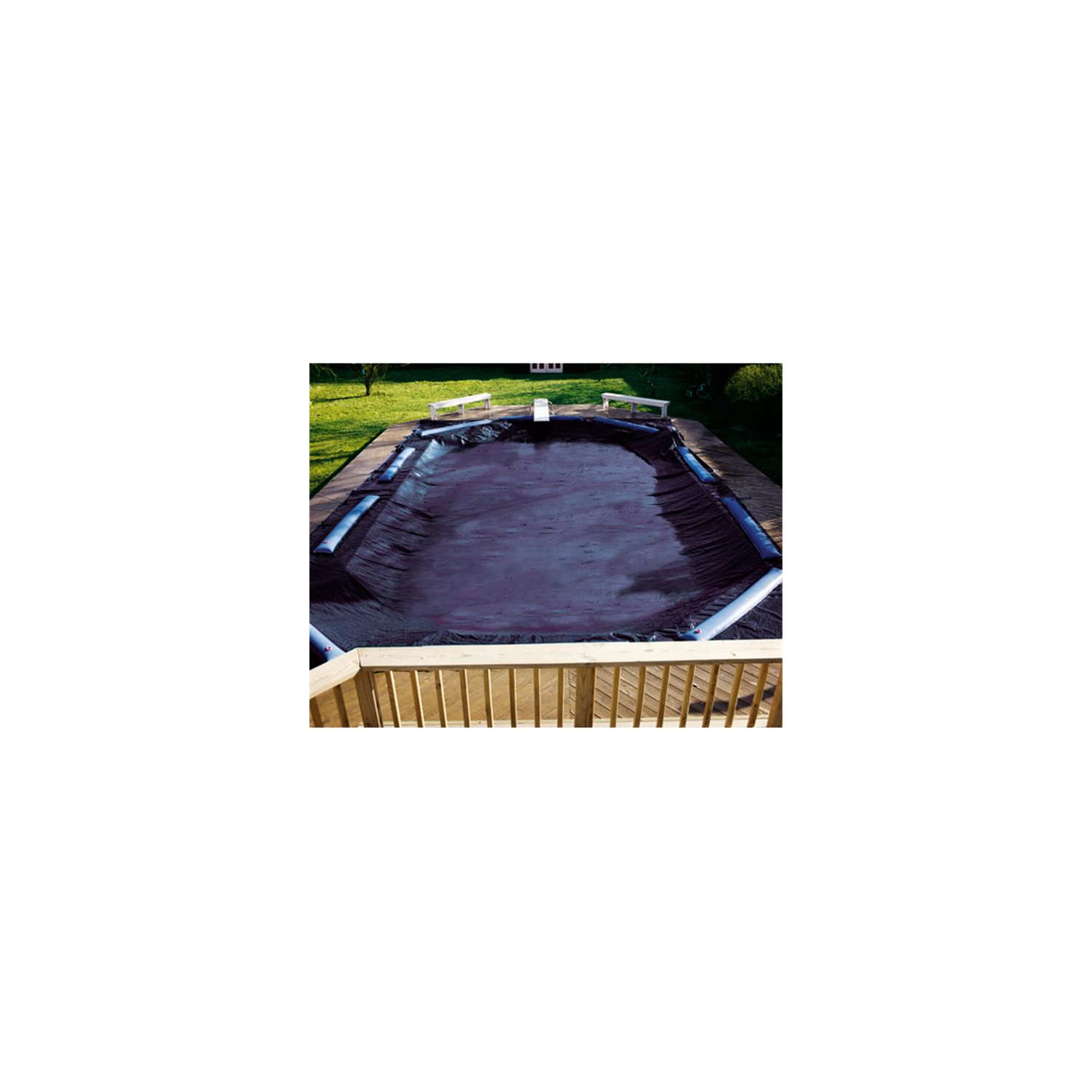 Swimline Corporation S1836RC Deluxe Winter Cover Rectangle- 18 x 36 ft.