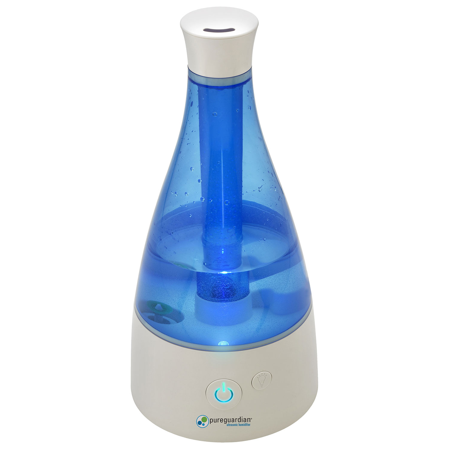 PureGuardian Cool Mist Humidifier with Aroma Tray - White/Blue