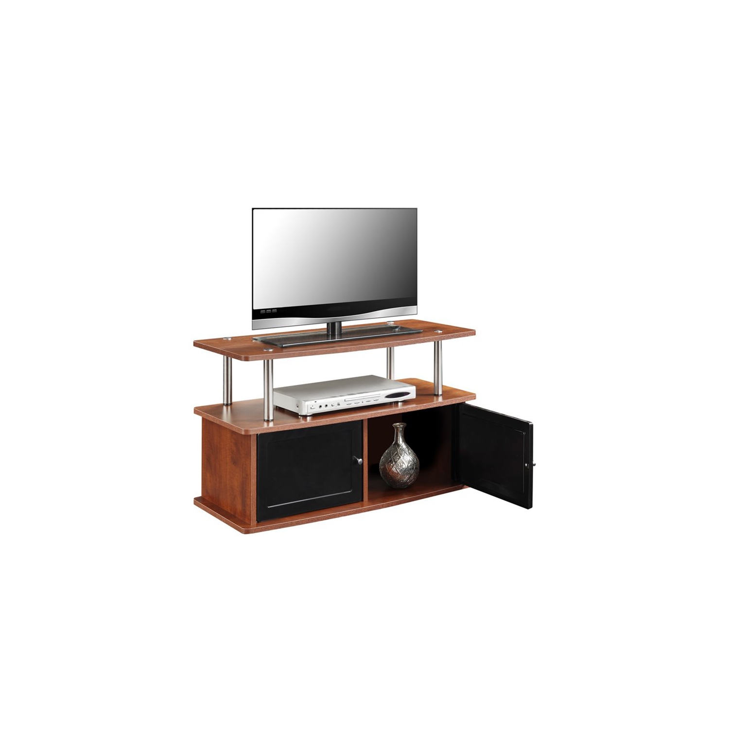 Meuble pour téléviseur de 36 po Designs2Go de pratique concepts, fini cerisier