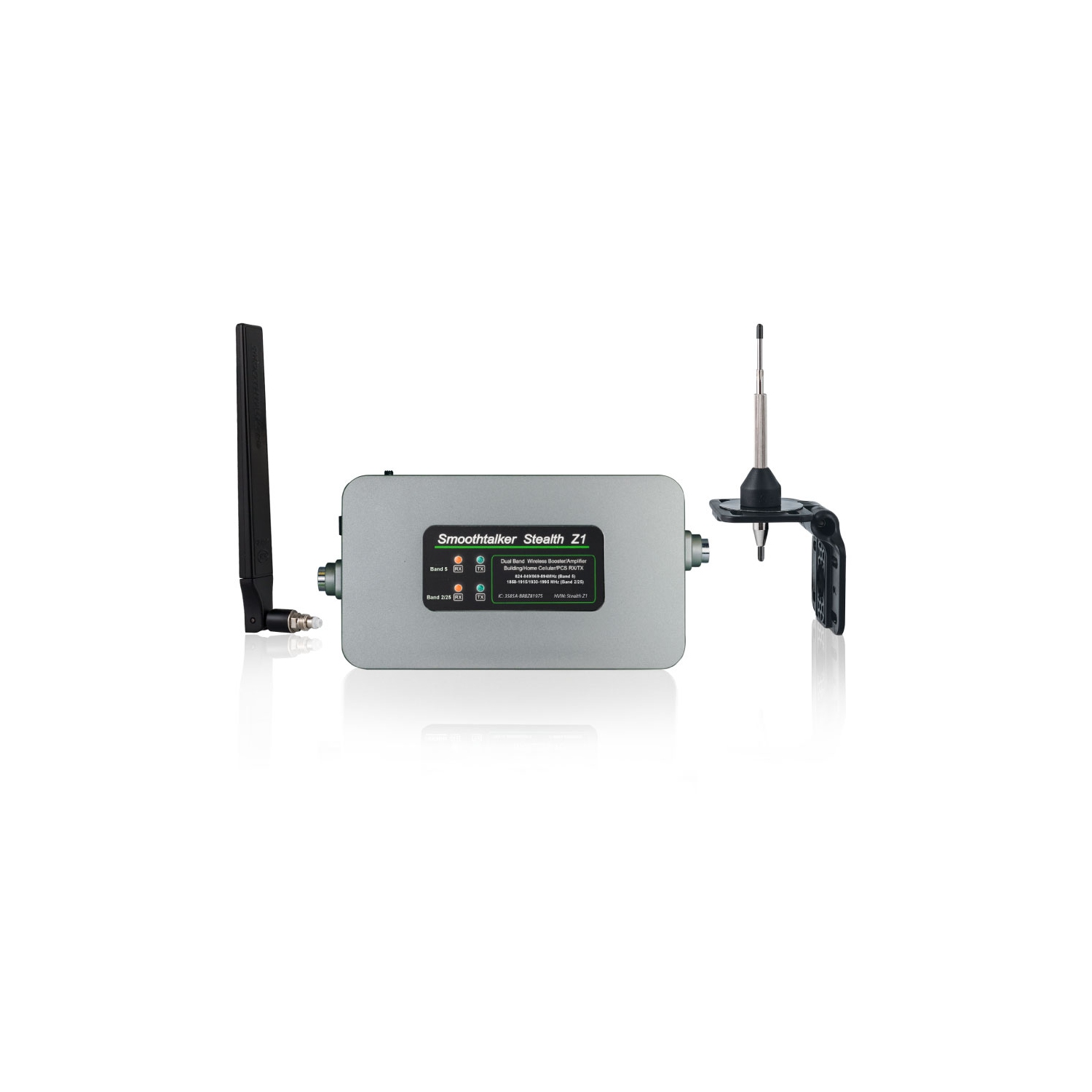 Smoothtalker Stealth Z1 60db High Power Dual-Band Building Cellular Signal booster Kit. Covers up to 2,500 sq. ft.