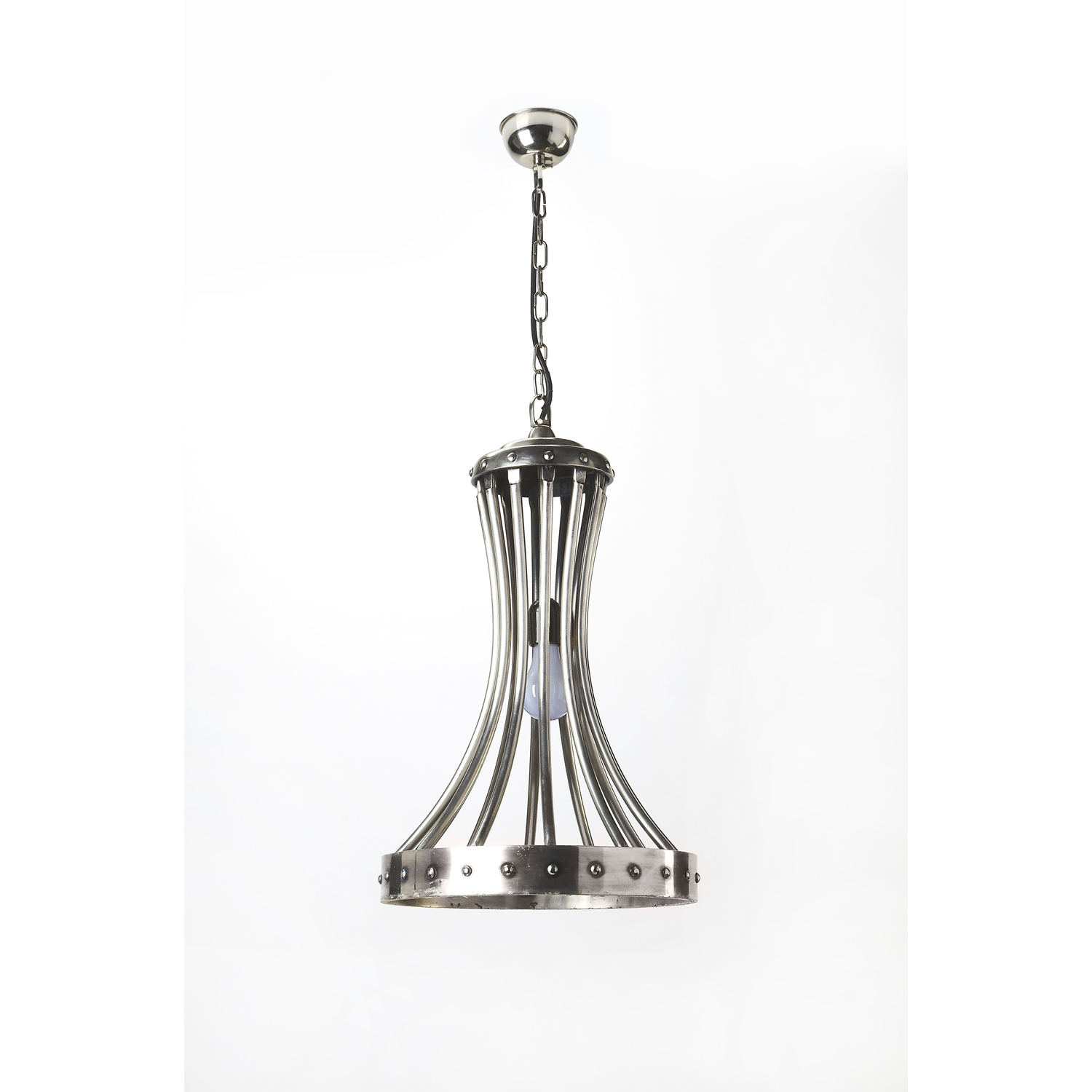 Butler Antique Silver 1 Lt. Pendant