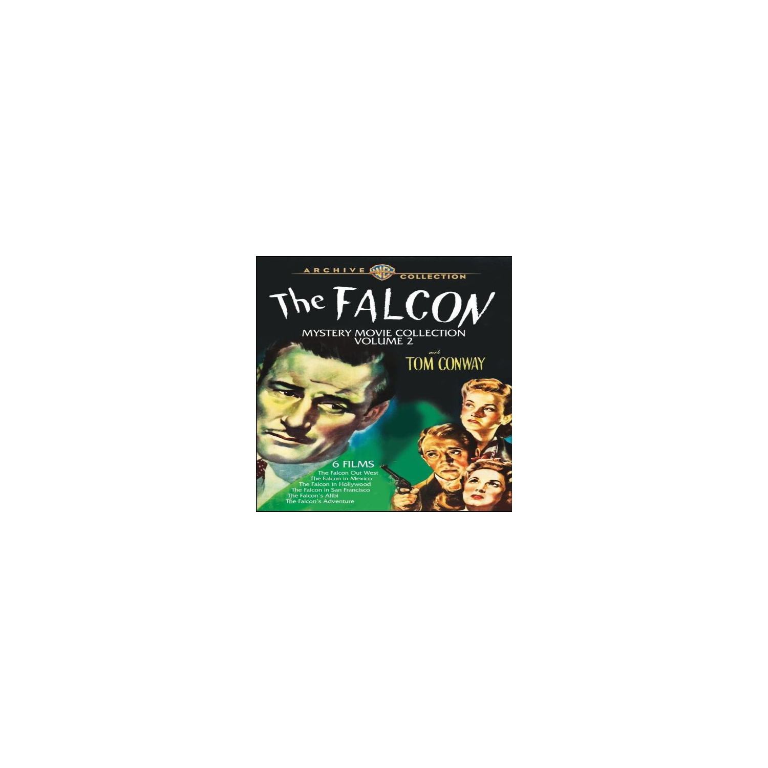 Warner Bros 883316719329 The Falcon Mystery Movie Collection Volume 2 - DVD