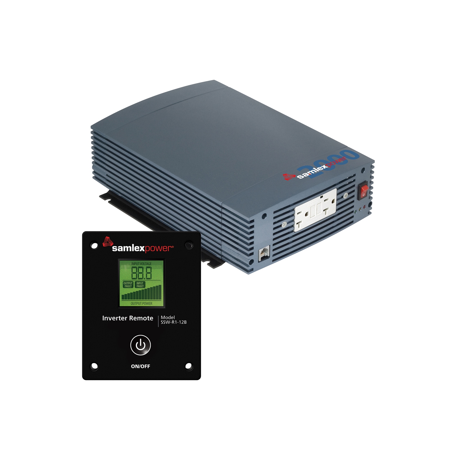 All Power Supply SSW-2000-12A Pure Sine Wave Inverter 12 VDC- 2000 Watt with Free Remote