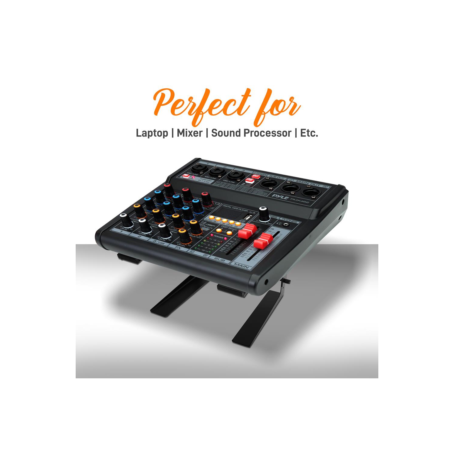 Pyle PLPTS25 DJ Notebook Stand