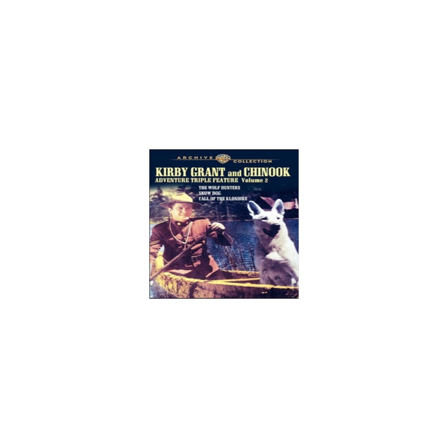 Kirby Grant and Chinook Adventure Triple Feature: Volume 2 - - [DVD]