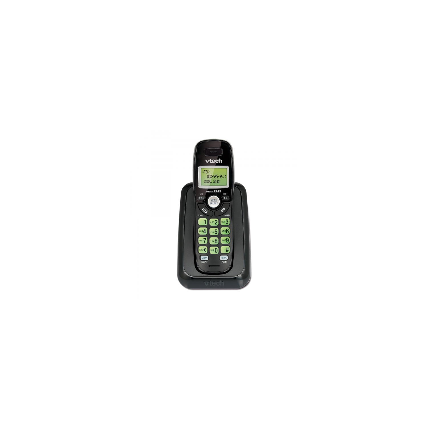 Vtech CS6114-11 Caller ID & Call Waiting Cordless Phone Black