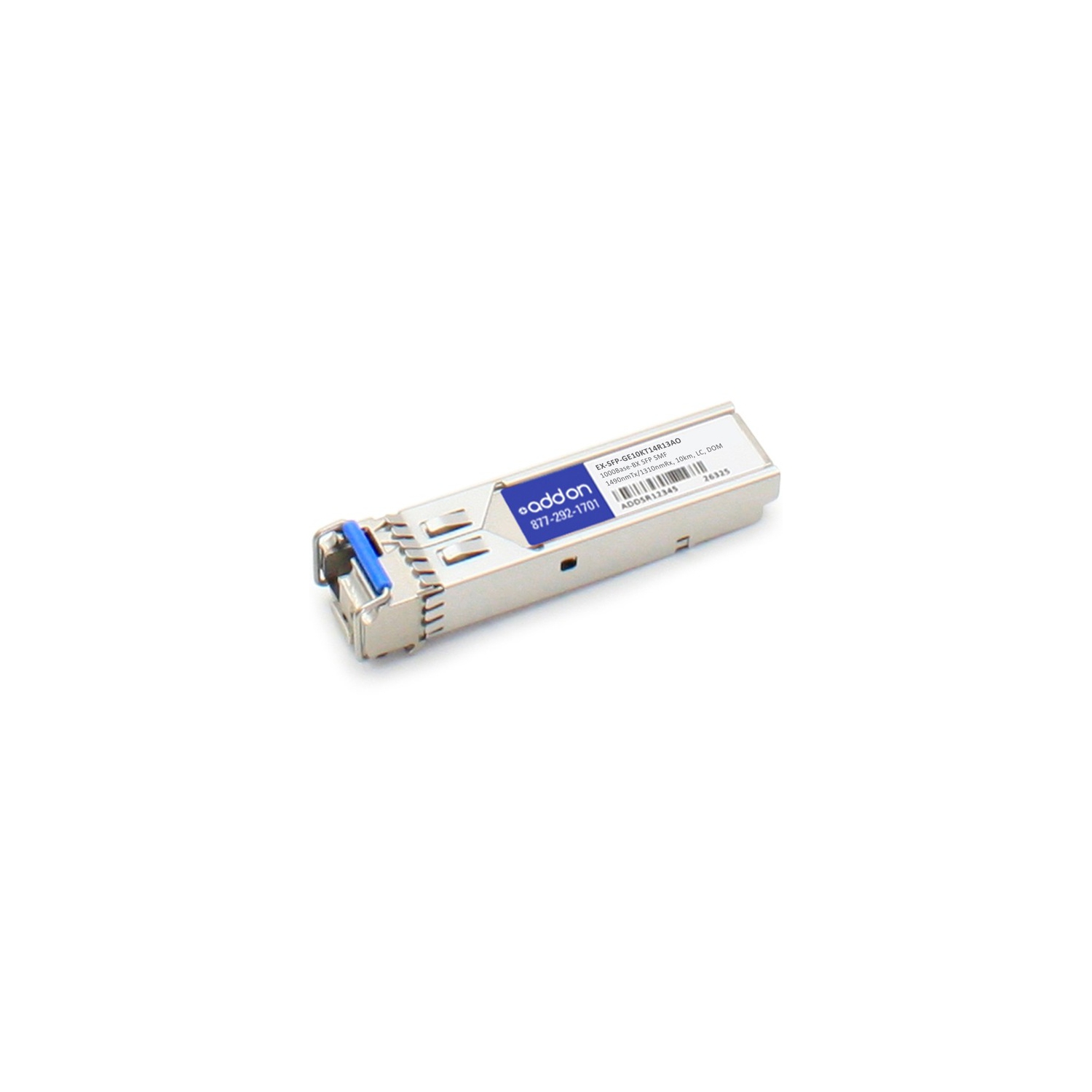 AddOn EX-SFP-GE10KT14R13-AO Juniper NetworksEX-SFP-GE10KT14R13 TAA Compliant 1000Base-BX SFP Transceiver