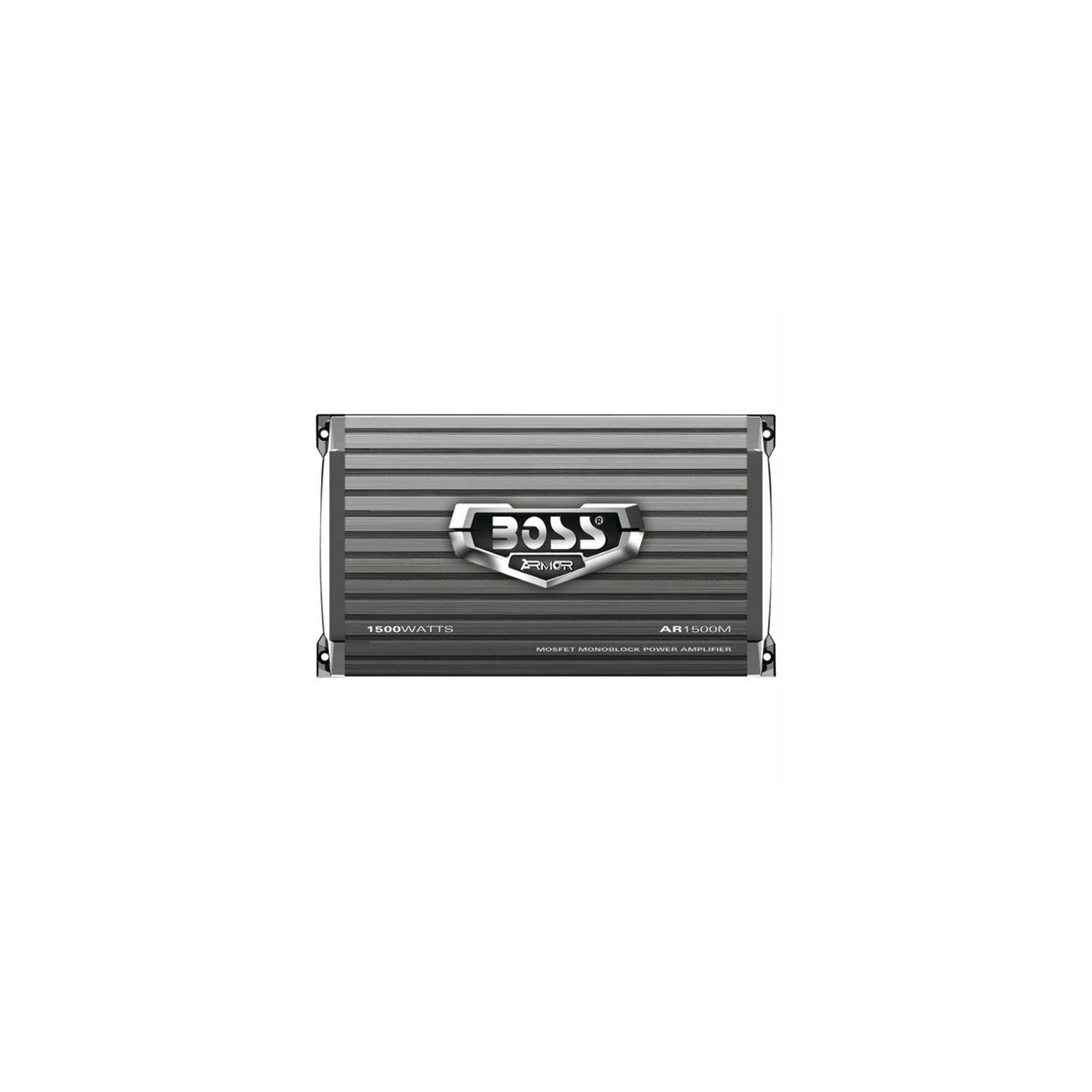 BOSS AUDIO AR1500M ARMOR MONOBLOCK MOSFET POWER AMPLIFIER WITH REMOTE SUBWOOFER LEVEL CONTROL - 150