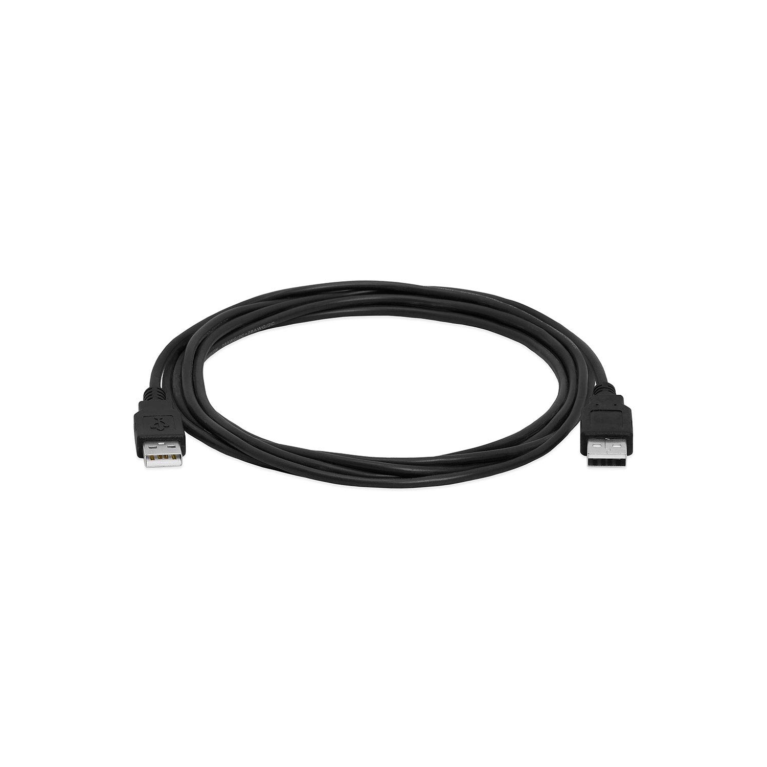 Cmple - USB to USB Cable 10 ft Male to Male USB 2.0 Cable USB A to A Data Transfer USB Cord for Laptop, PC, USB Hub, Computer, Hard Drive, Laptop