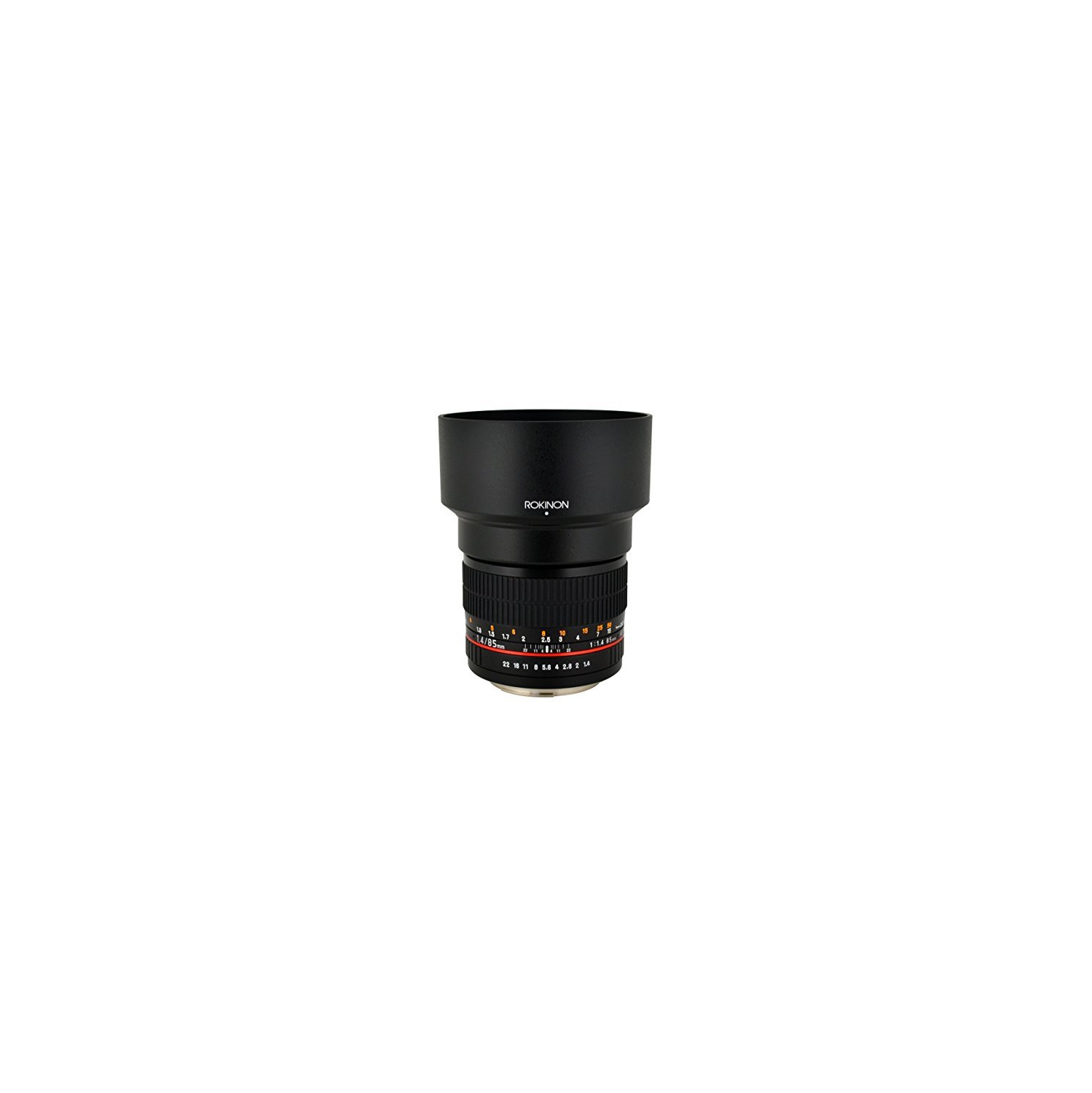 Elite Brands 85MAF-N Rokinon 85mm F1.4 Aspherical Lens for Nikon with AE Chip