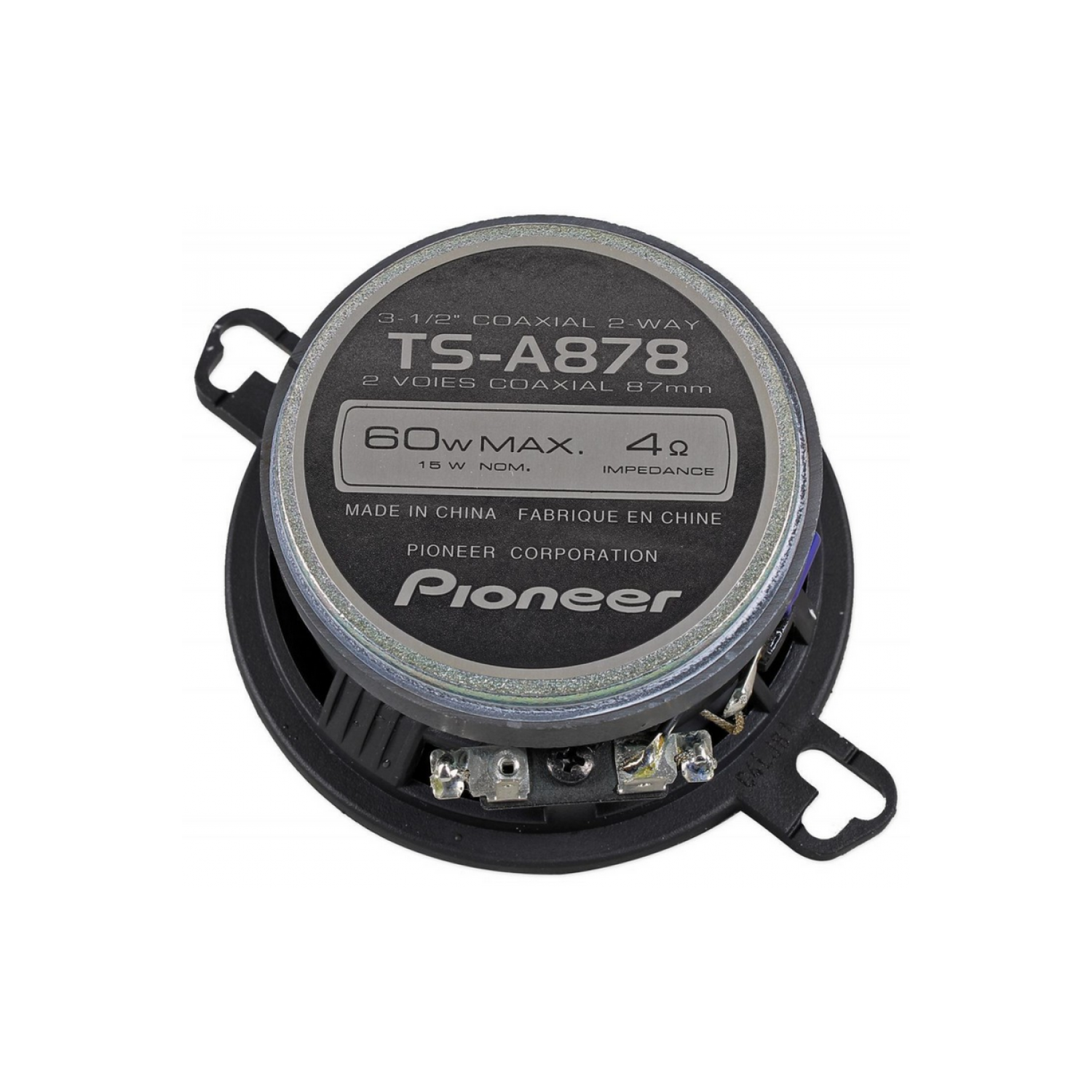 Pioneer Car TS-A878 60 Watt 3.5 inch Dash Mount 2-Way Car Speaker