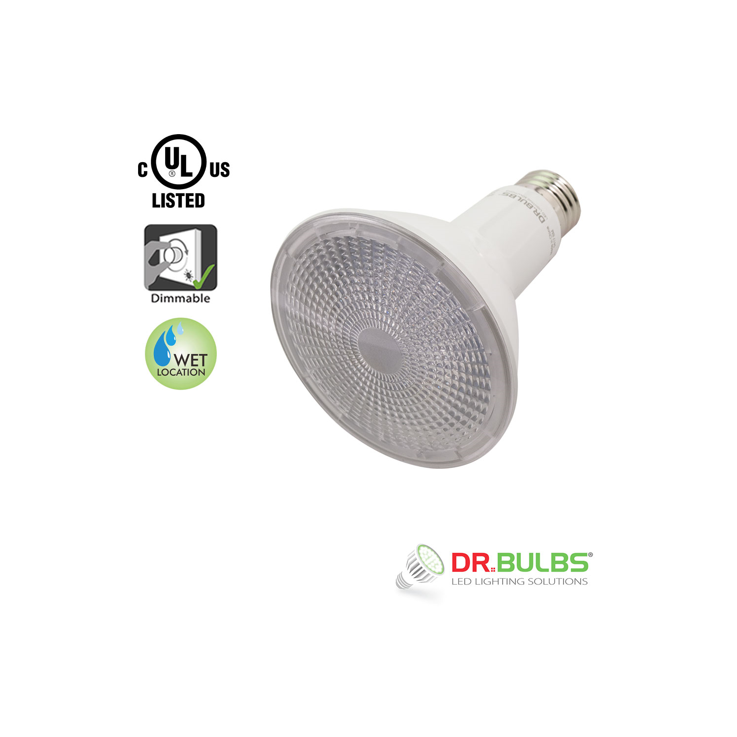 Dr. Bulbs Par30 11W Soft White (3000K) LED Bulb - 3 Year Warranty - Free Shipping