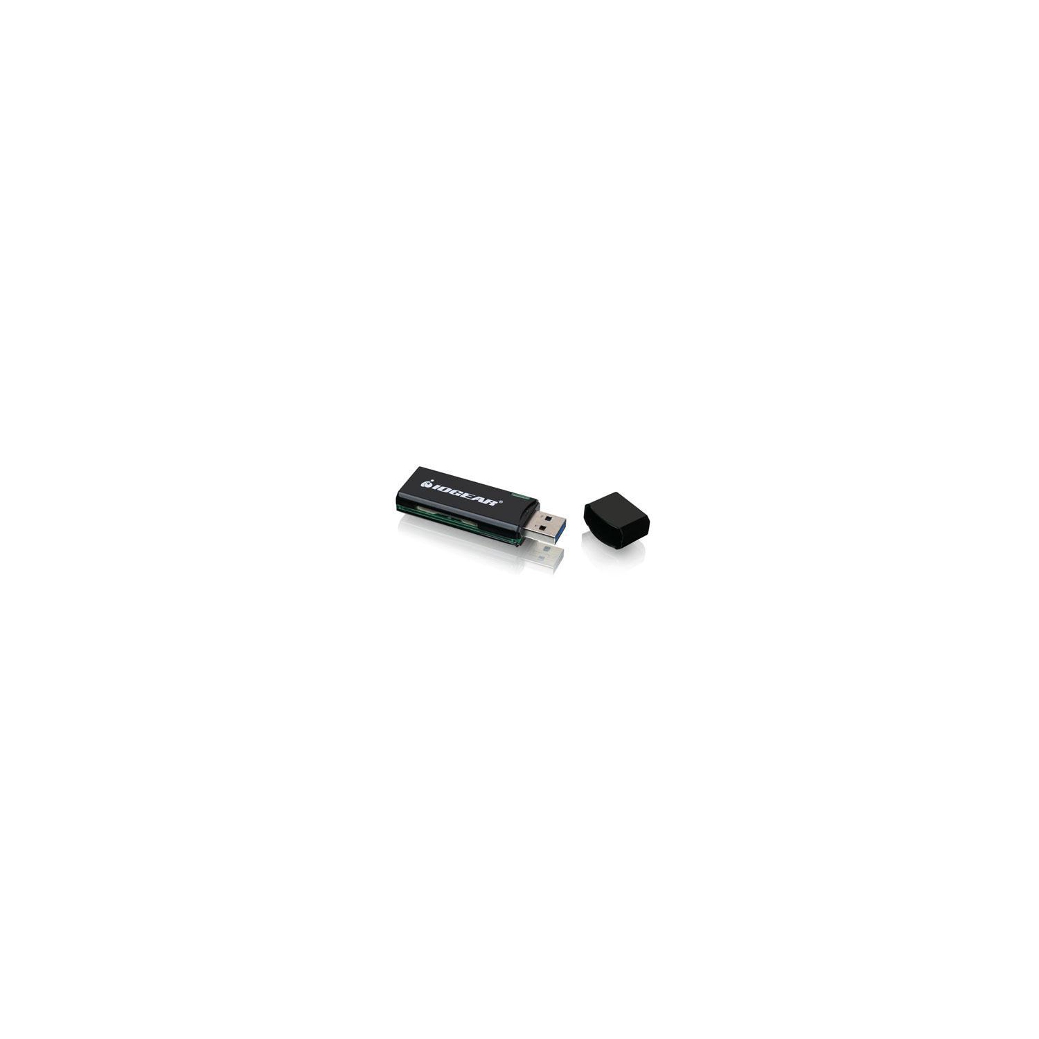 IOGEAR GFR304SD SuperSpeed USB 3.0 SD-Micro SD Card Reader-Writer