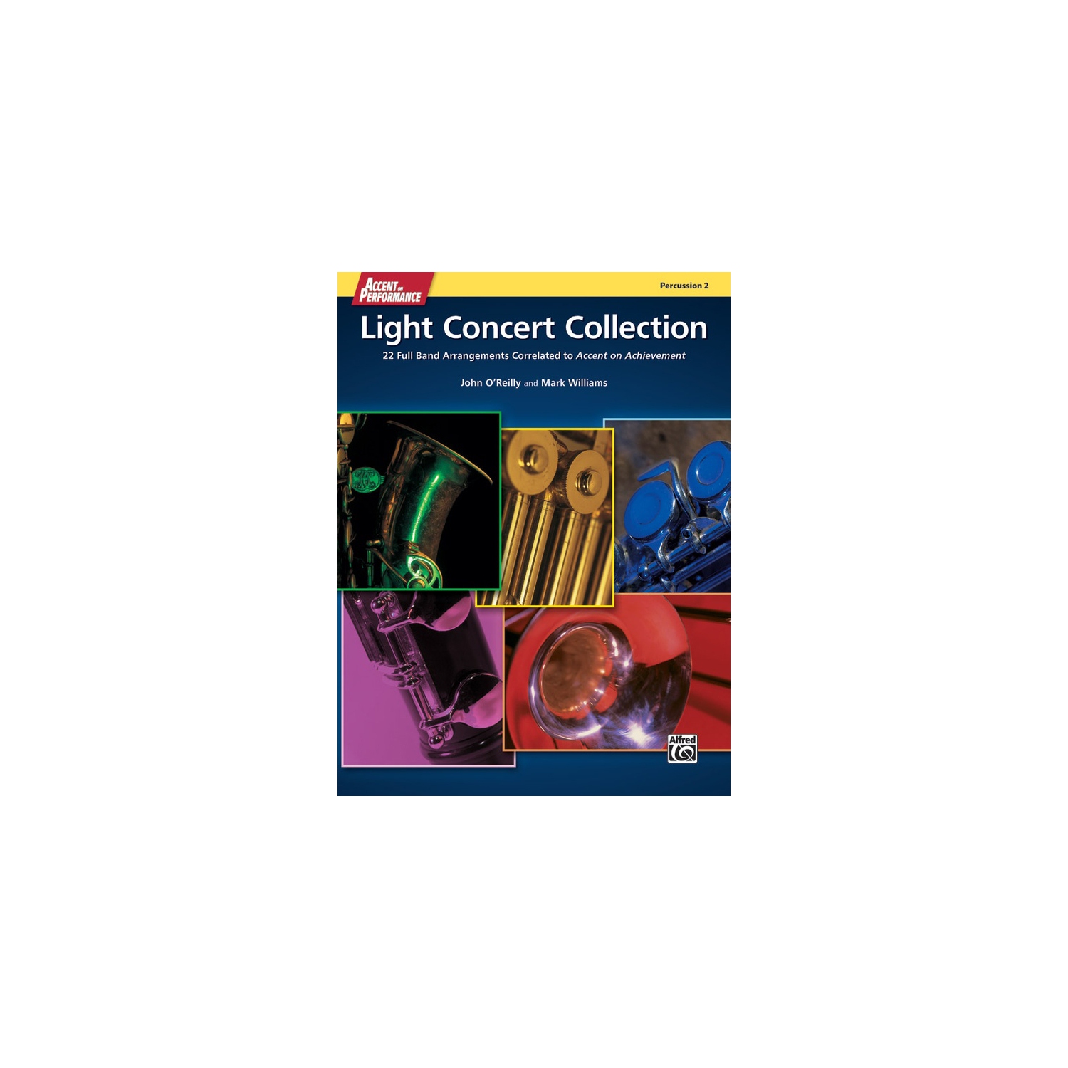 Alfred 00-41346 Aop Light Concert Coll-Perc 2 Book