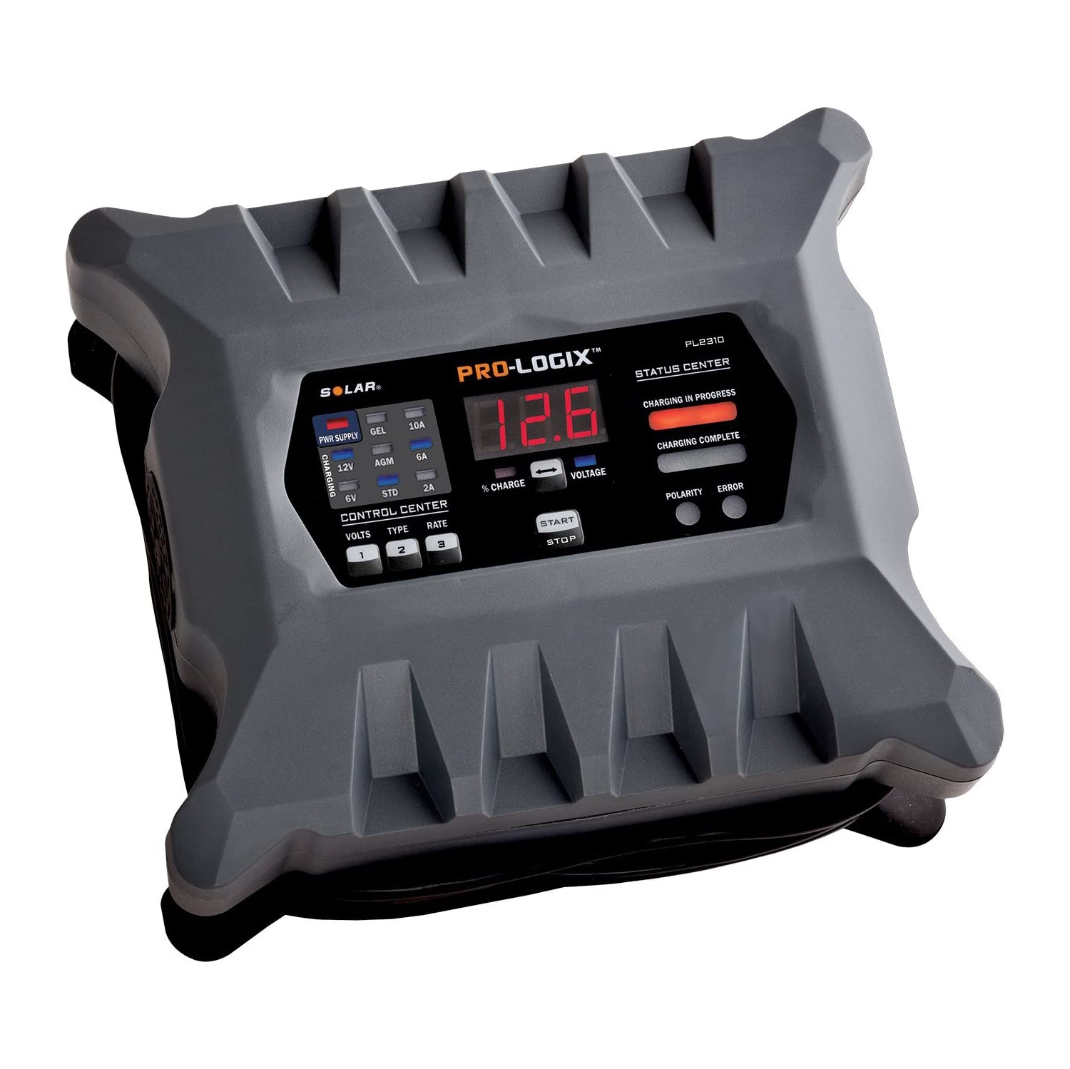 SOLAR SOLPL2310 6-12V 10-6-2A Solar Pro-Logix Battery Charger