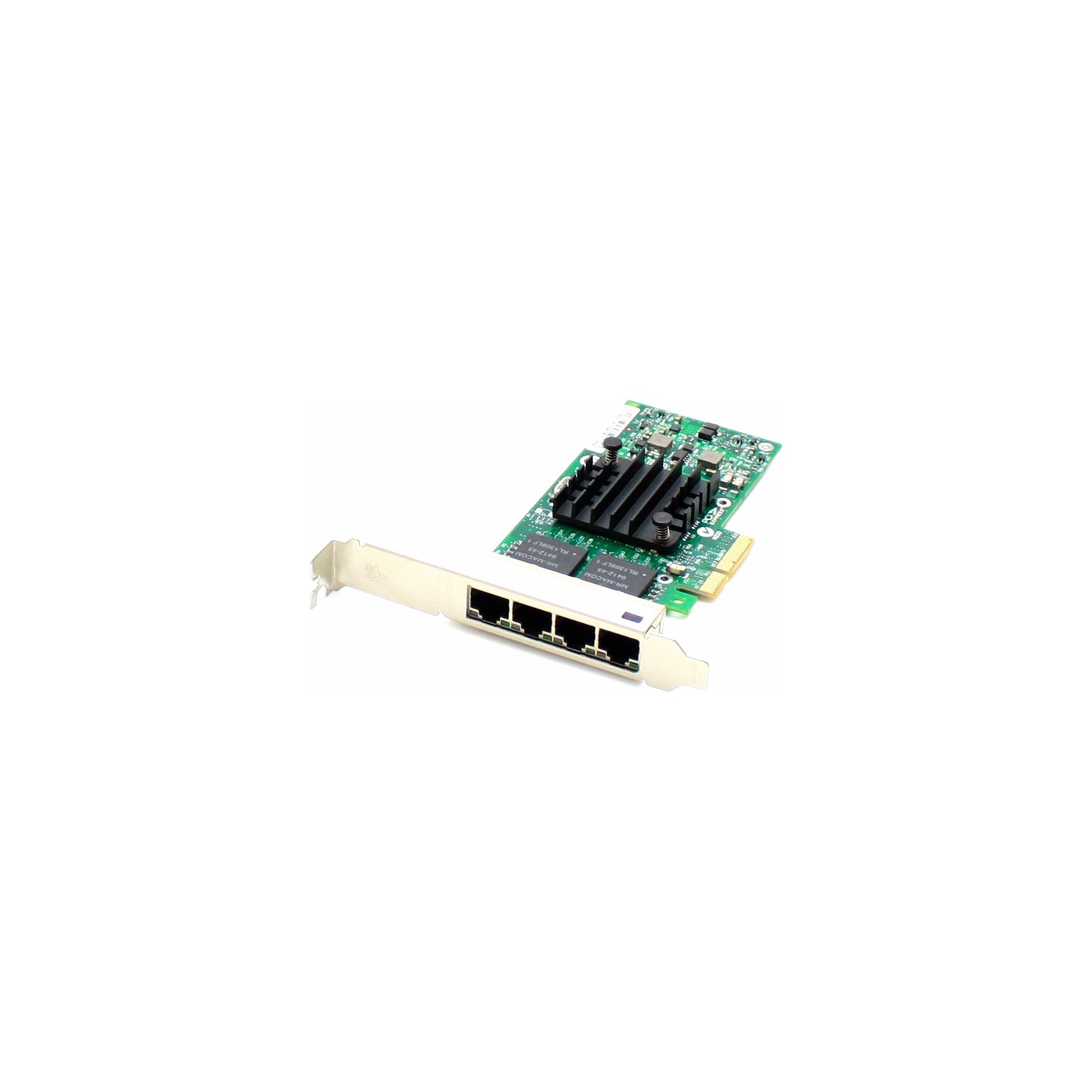 AddOn HP 435508-B21 Comparable 10/100/1000Mbs Quad Open RJ-45 Port 100m PCIe x4 Network Interface Card