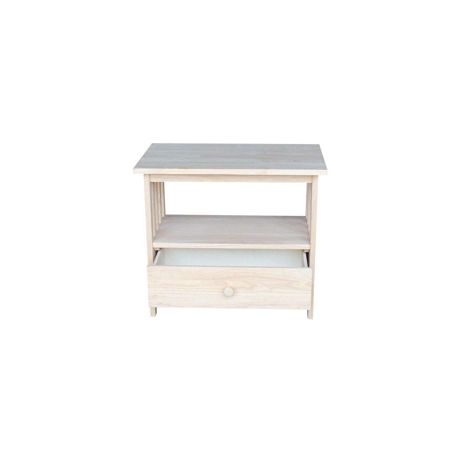 International Concepts Unfinished Mission TV Stand