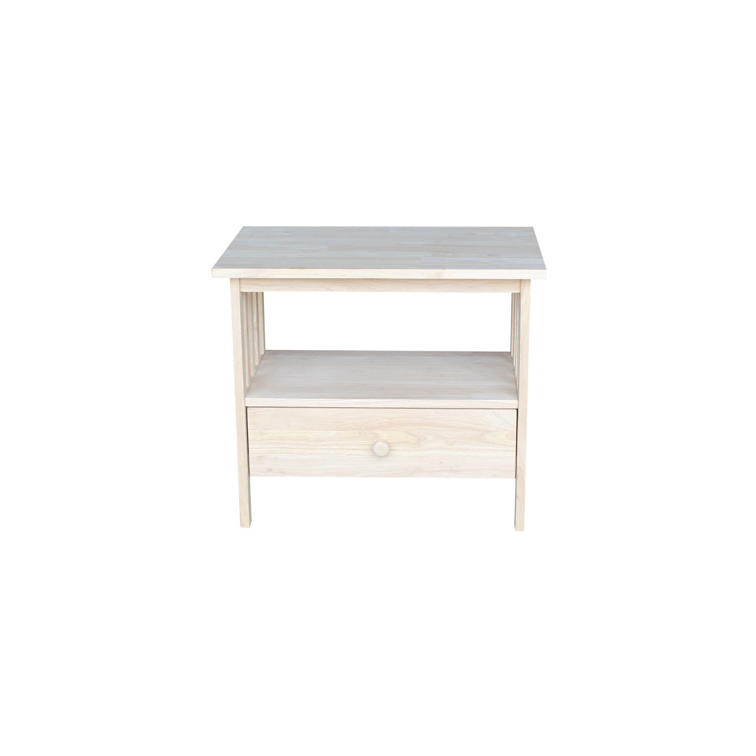 International Concepts Unfinished Mission TV Stand