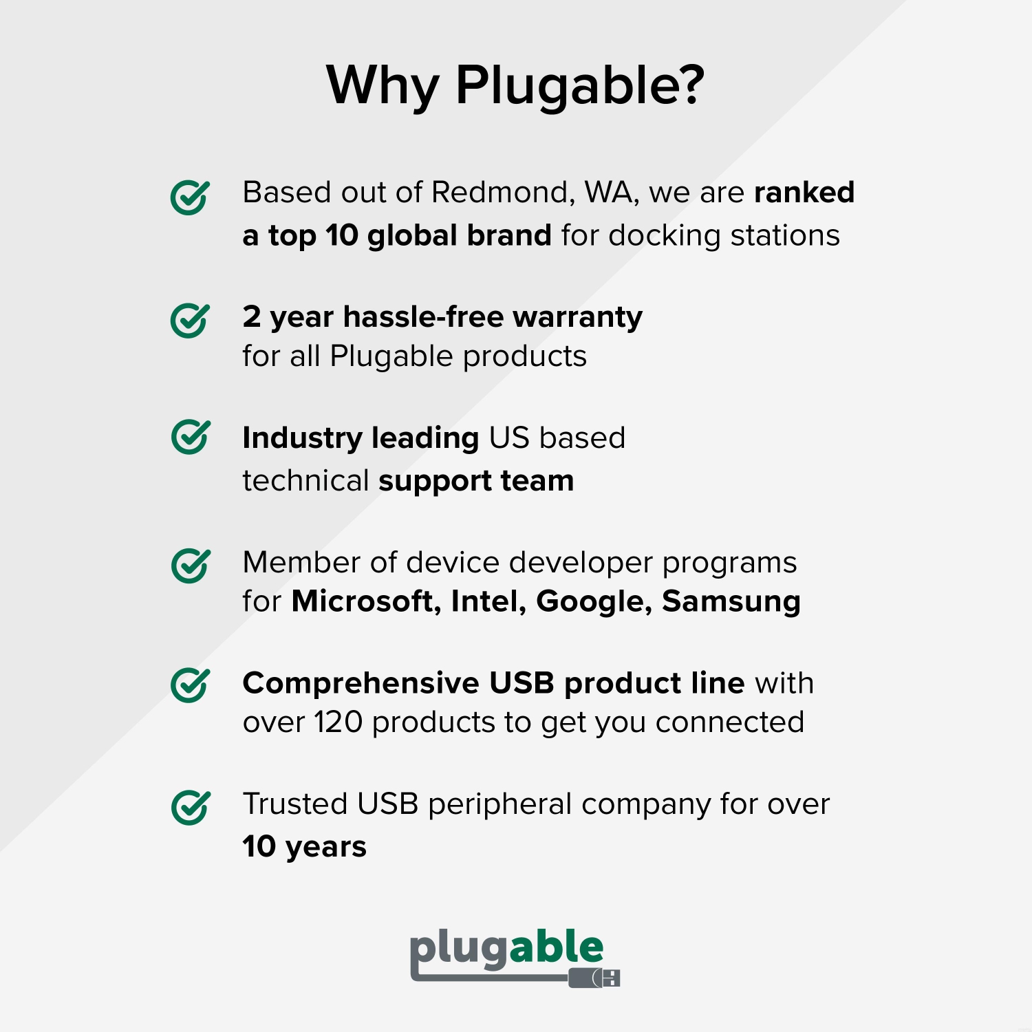 Plugable USB to Ethernet Adapter, USB 3.0 to Gigabit Ethernet, Supports Windows 11, 10, 8.1, 7, XP, Linux, Chrome OS