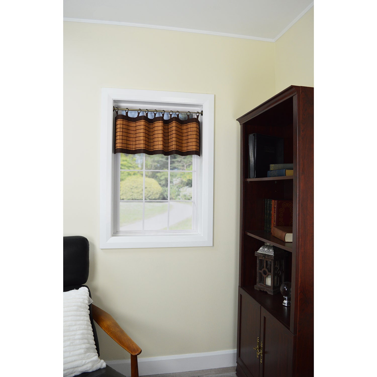 Versailles – Tringle à rideau de tension, longueur réglable, installation sans outil de 15 à 24&nbsp;po, laiton