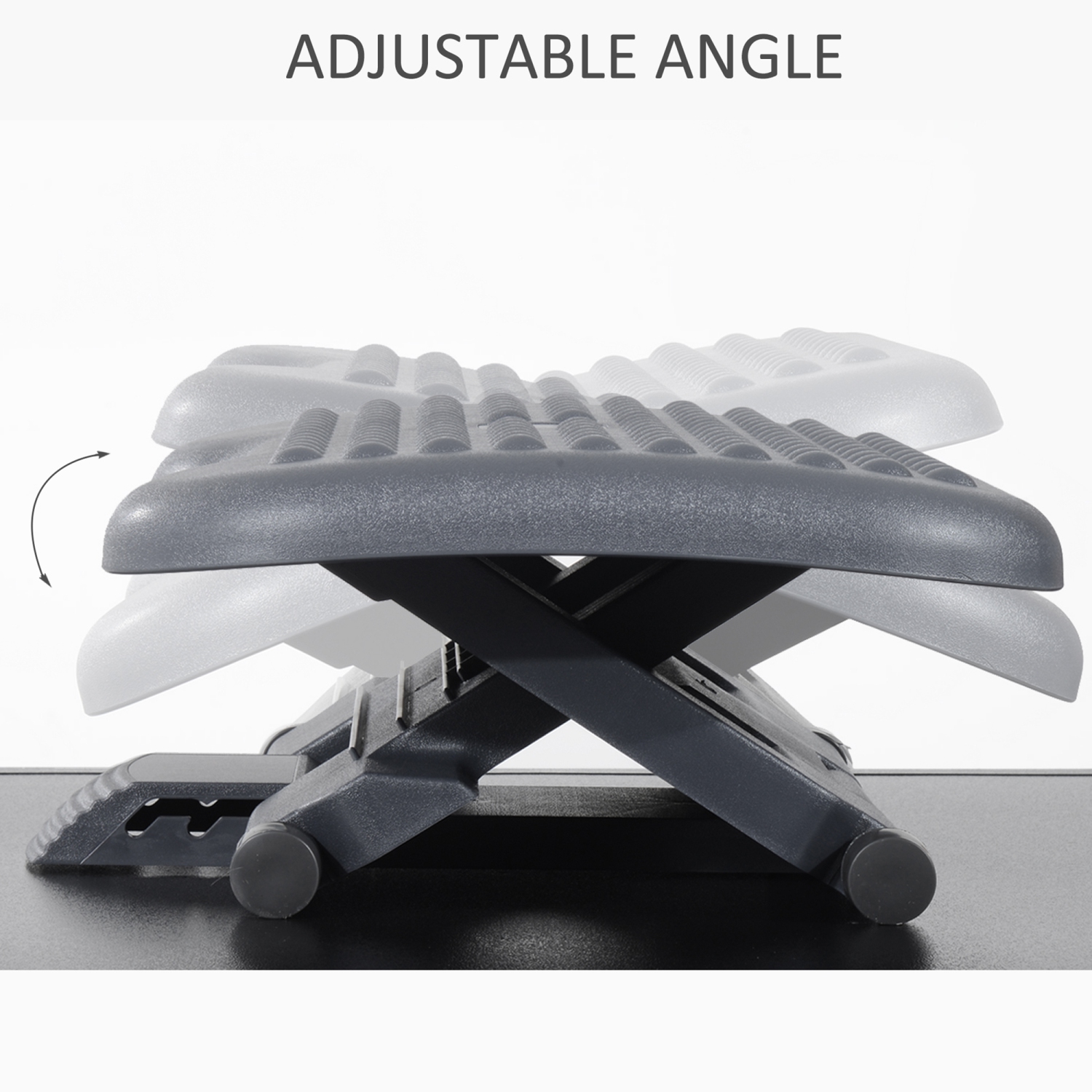 Home use Adjustable Foot Rest Angle And Height Adjustment NON-SLIP FEET Office 
