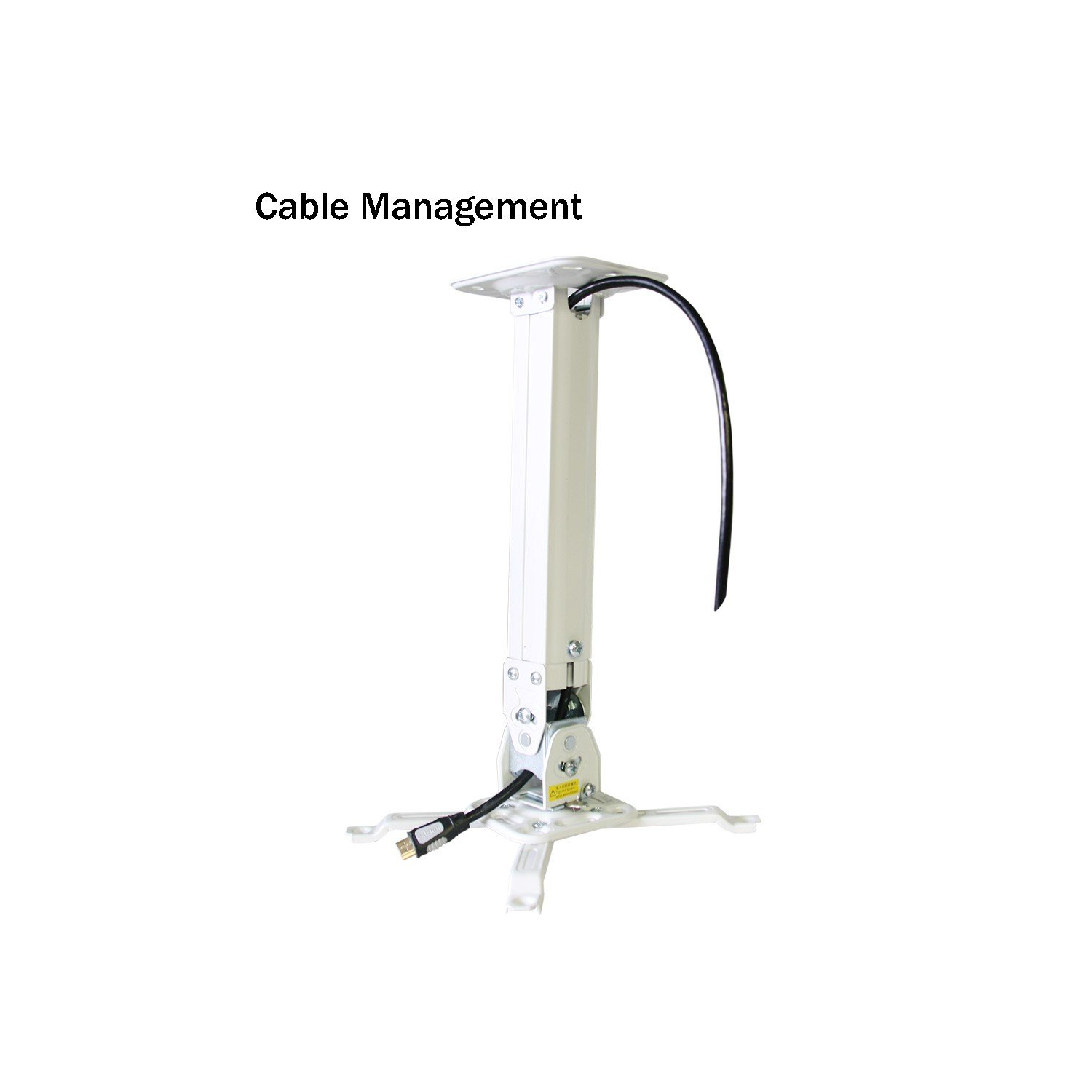 Boost PM523-WH Universal Telescopic Ceiling Projector Mount/Bracket