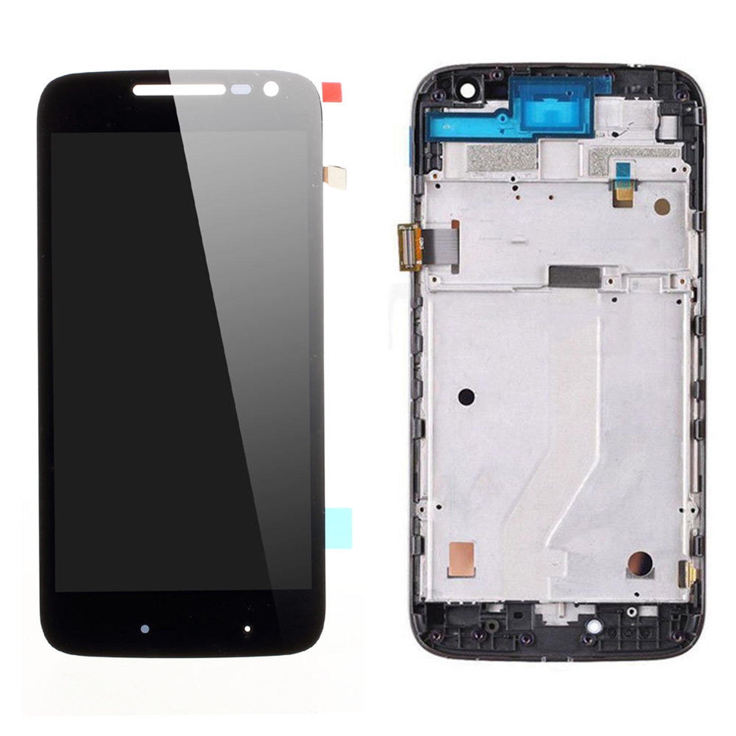 Motorola Moto G4 Play LCD Digitizer Assembly with Frame - Black