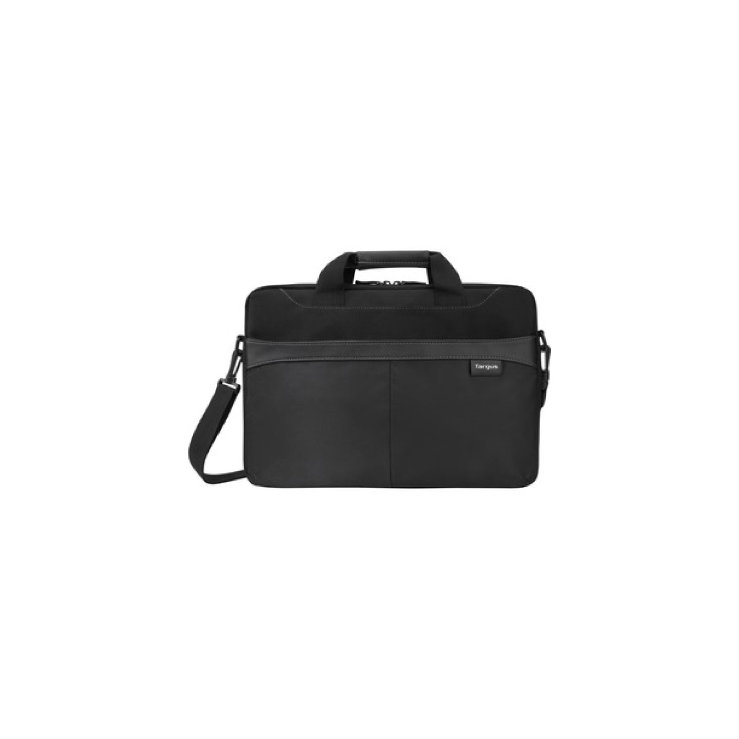 Targus - Laptop Bag 15.6in Business Casual Slipcase with Shoulder Strap Luggage Pass Through - Black