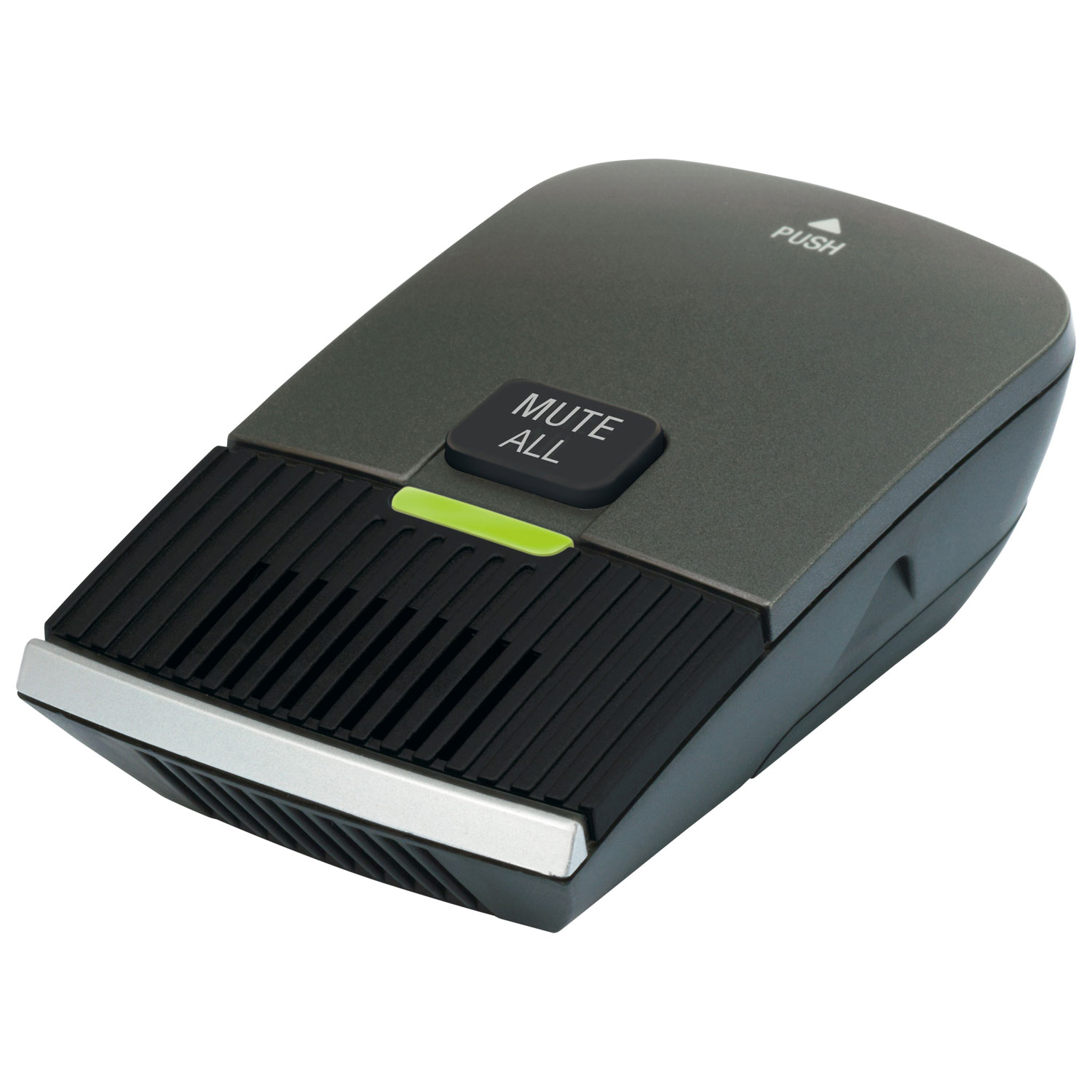 Téléphone de téléconférence DECT 6.0 EricStation de VTech et 2 microphones sans fil - Noir