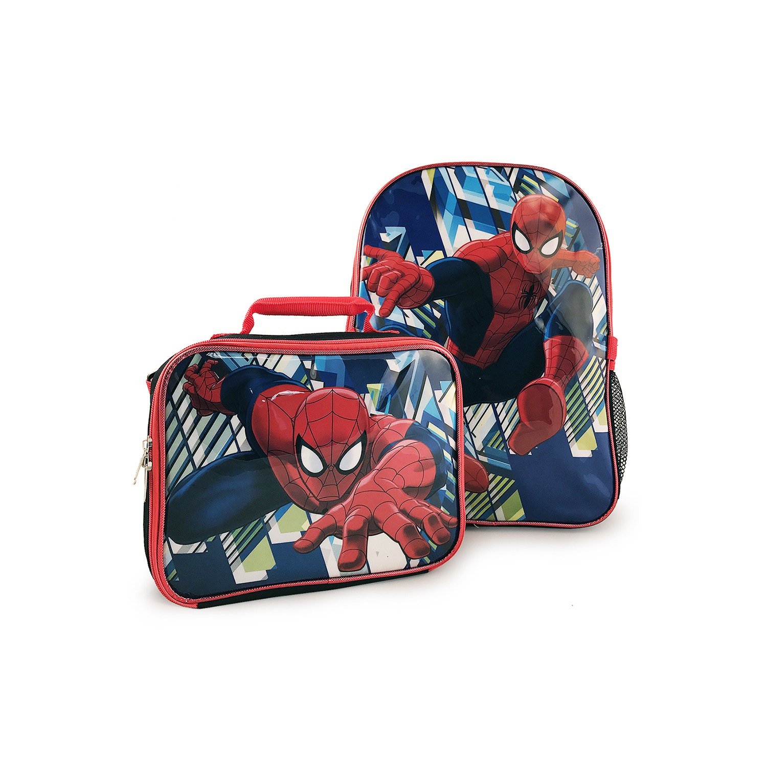 Ensemble sac à dos et sac-repas Spider-Man [noir]