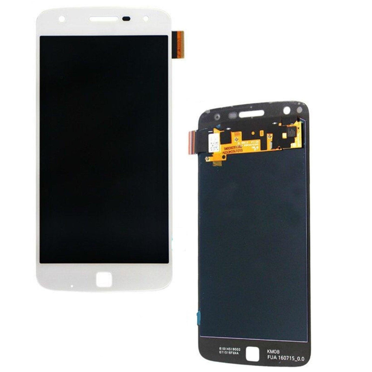 Motorola Moto Z Play XT1635 LCD Screen and Digitizer Touch Screen Assembly Replacement - White