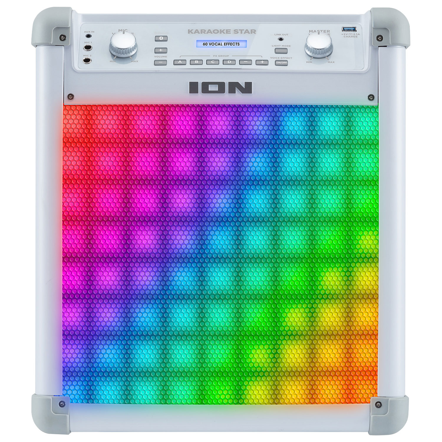 Karaoke Machines Systems & More Best Buy Canada ION Karaoke Star Karaoke Machine with Lights iPK2 White