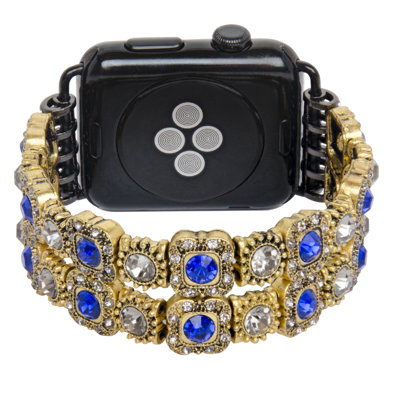 Replacement Women/ Girls Fashionable Beaded Band for Apple Watch Series 1/2/3/4/5/6/7/8(44mm)(45mm)