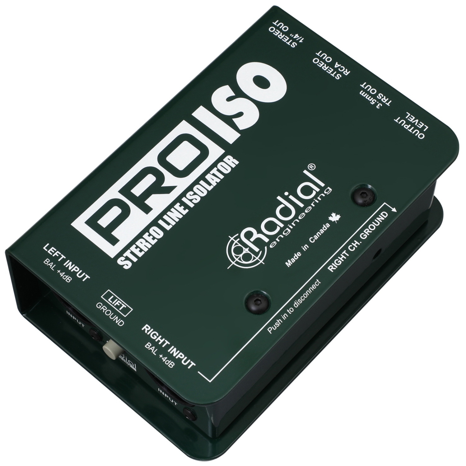 Radial Pro-ISO Stereo +4dB to -10dB converters