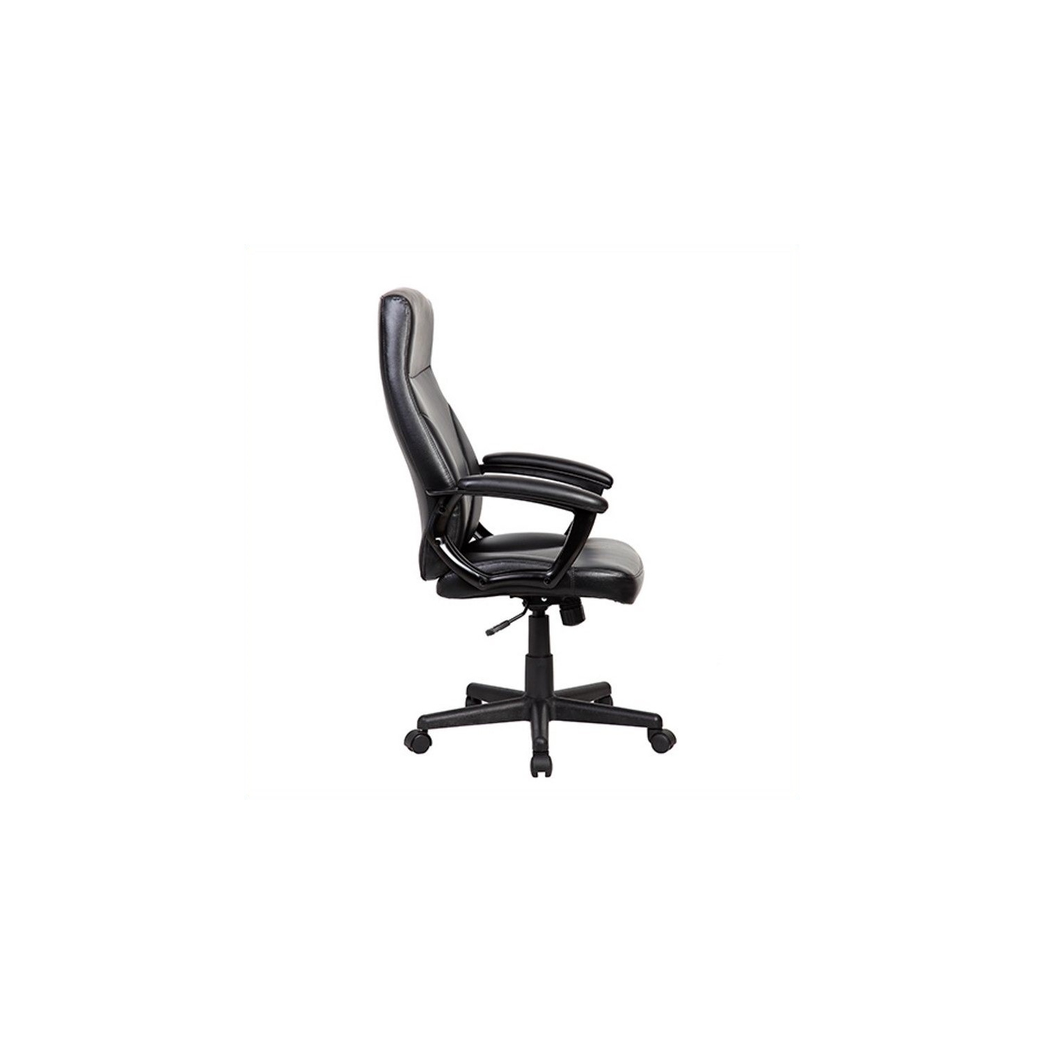 Techni Mobili Medium Back Manager Office Chair in Black